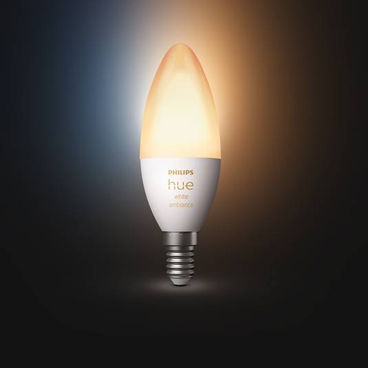 Philips Hue White Ambiance E14 žarnica svečka 5,2 W