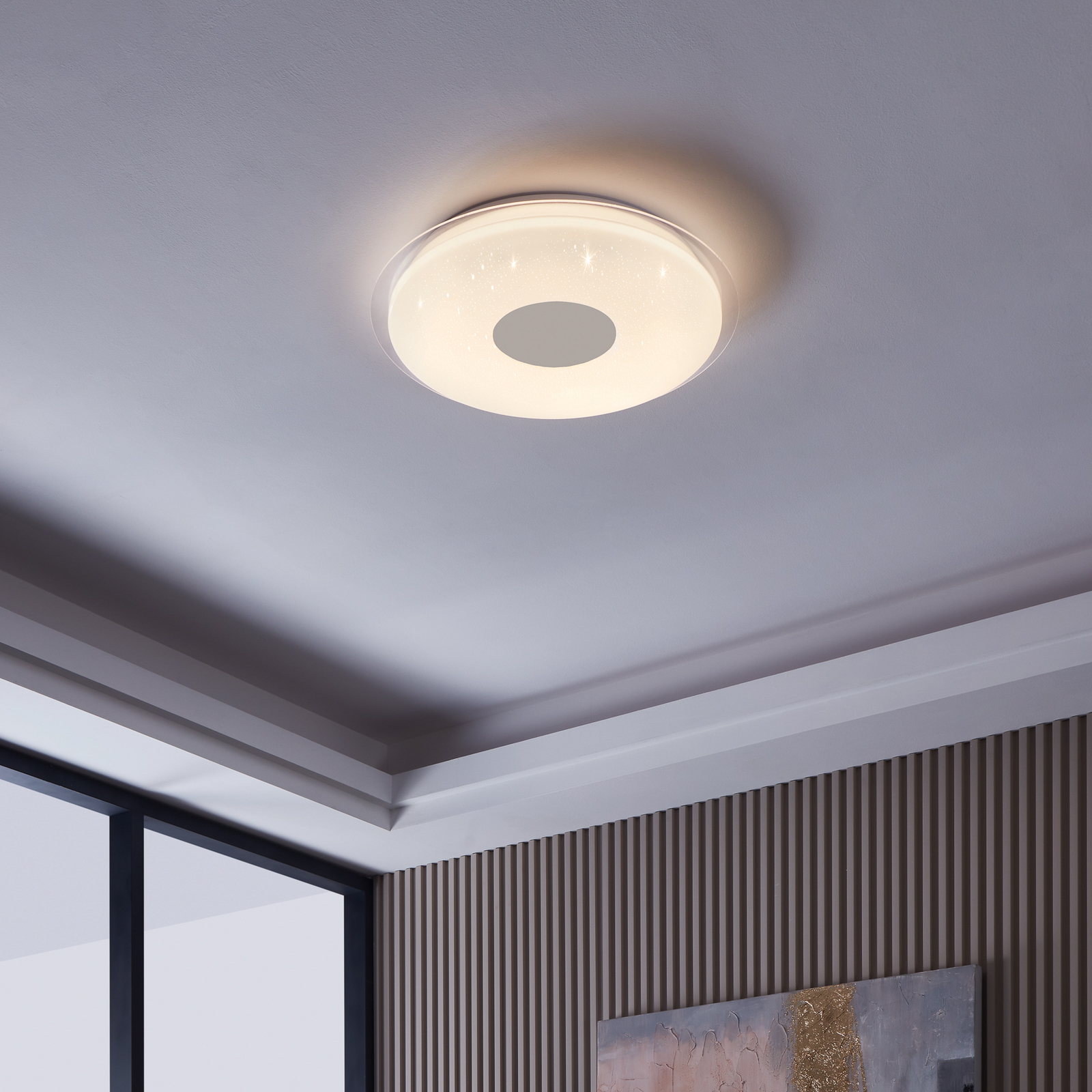 EGLO connect Lanciano-Z LED stropna svetilka Ø 56cm