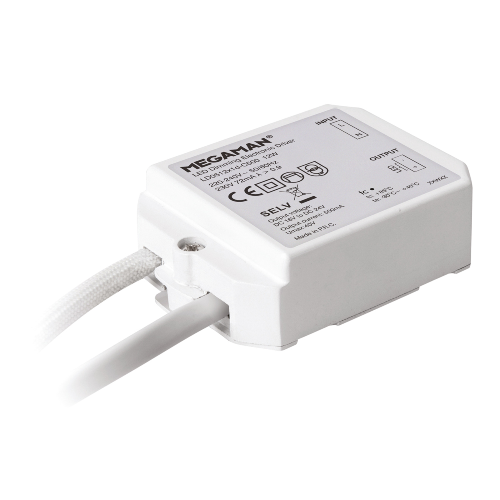 LED transformer for Rico HR, dimmable 9 W