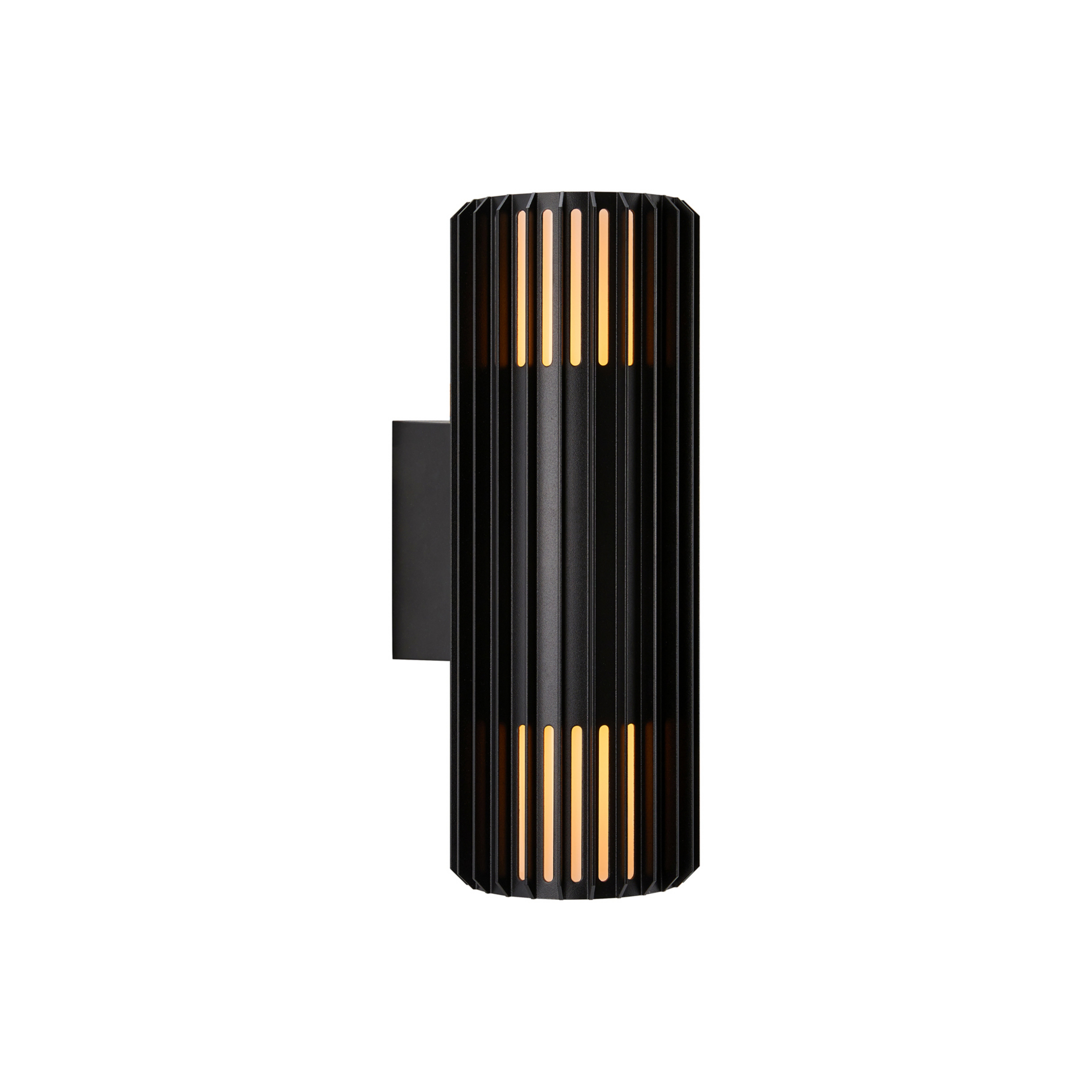 Aludra Double Applique Murale d'Extérieur Seaside Black - Nordlux