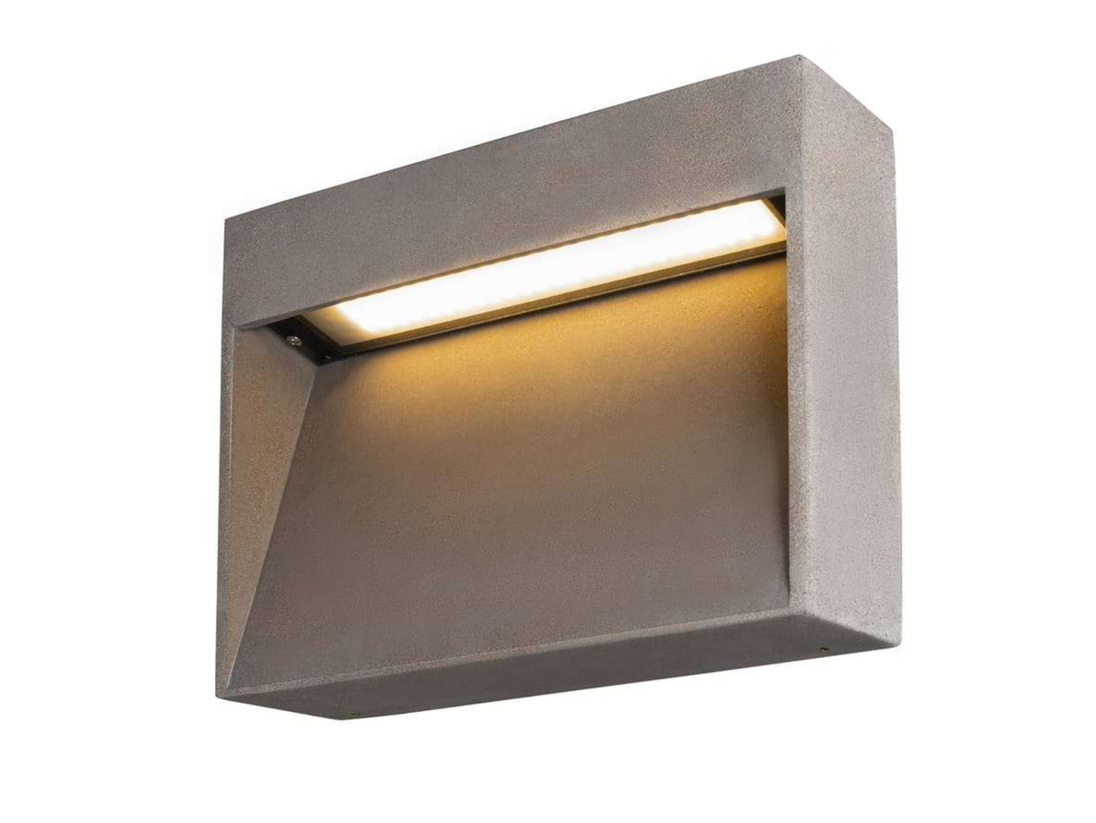 Concreto LED Outdoor Wall Lamp M IP65 Light Grey - SLV