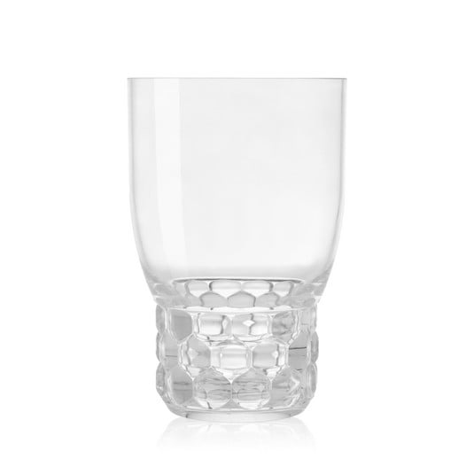 Jellies Family Bicchiere, altezza 13 cm, trasparente - Kartell