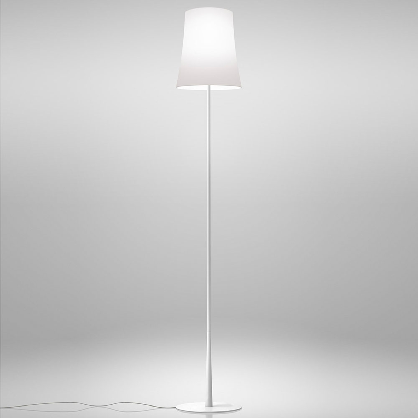Foscarini Birdie Easy lampa stojąca biała
