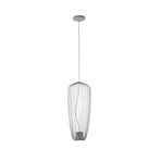 Suspension Pumpkin S, gris clair, Ø 27 cm, métal, GU10