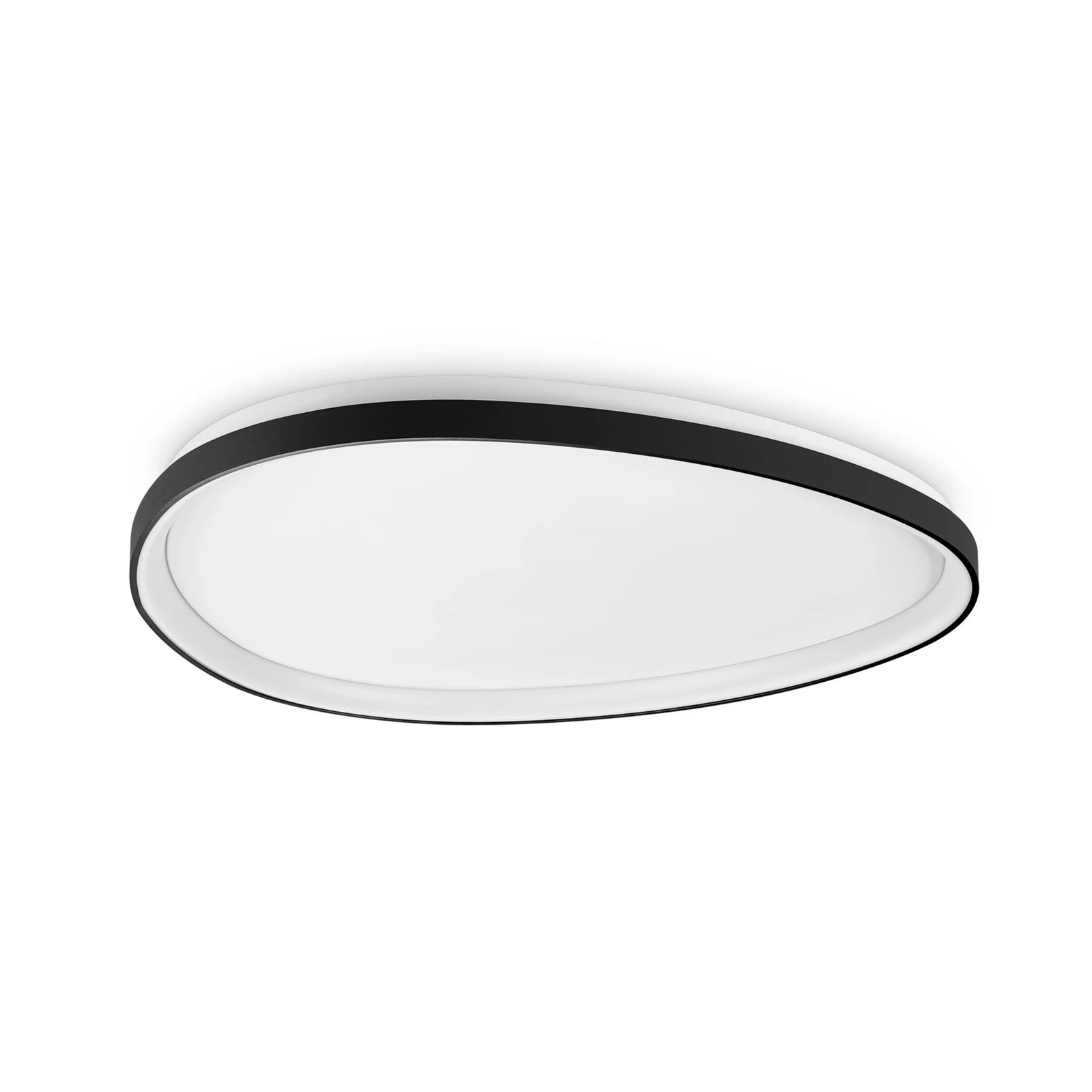 Ideal Lux Gemini LED stropna svjetiljka, crna, 81, 3000 K, DALI/PUSH