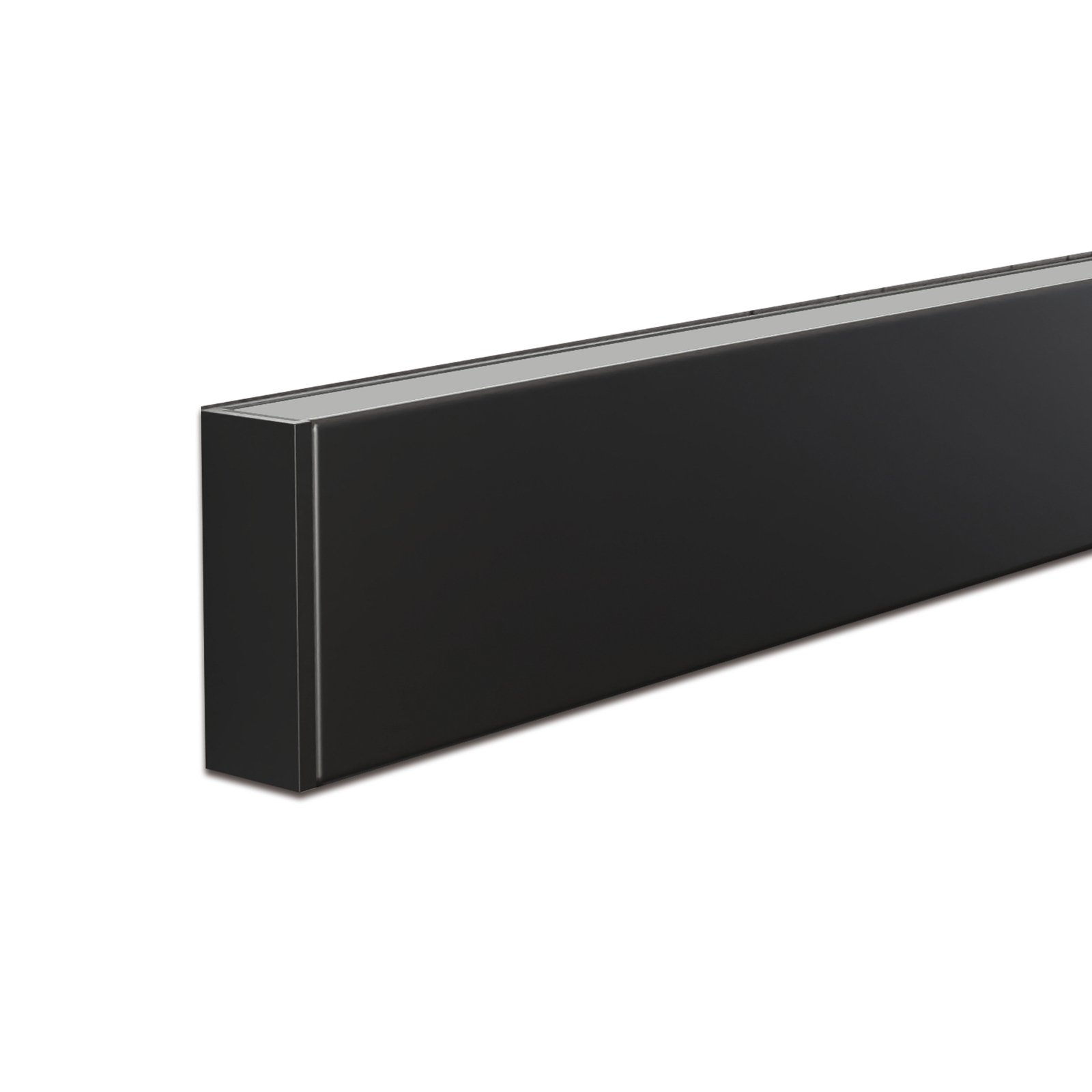 Intero-Line LED wall lamp, black, 120 cm, aluminium, CCT up/down