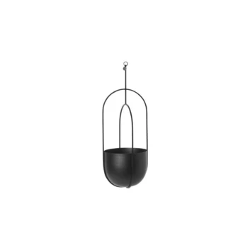 Hanging Deco Pot de Fleurs Black - Ferm Living