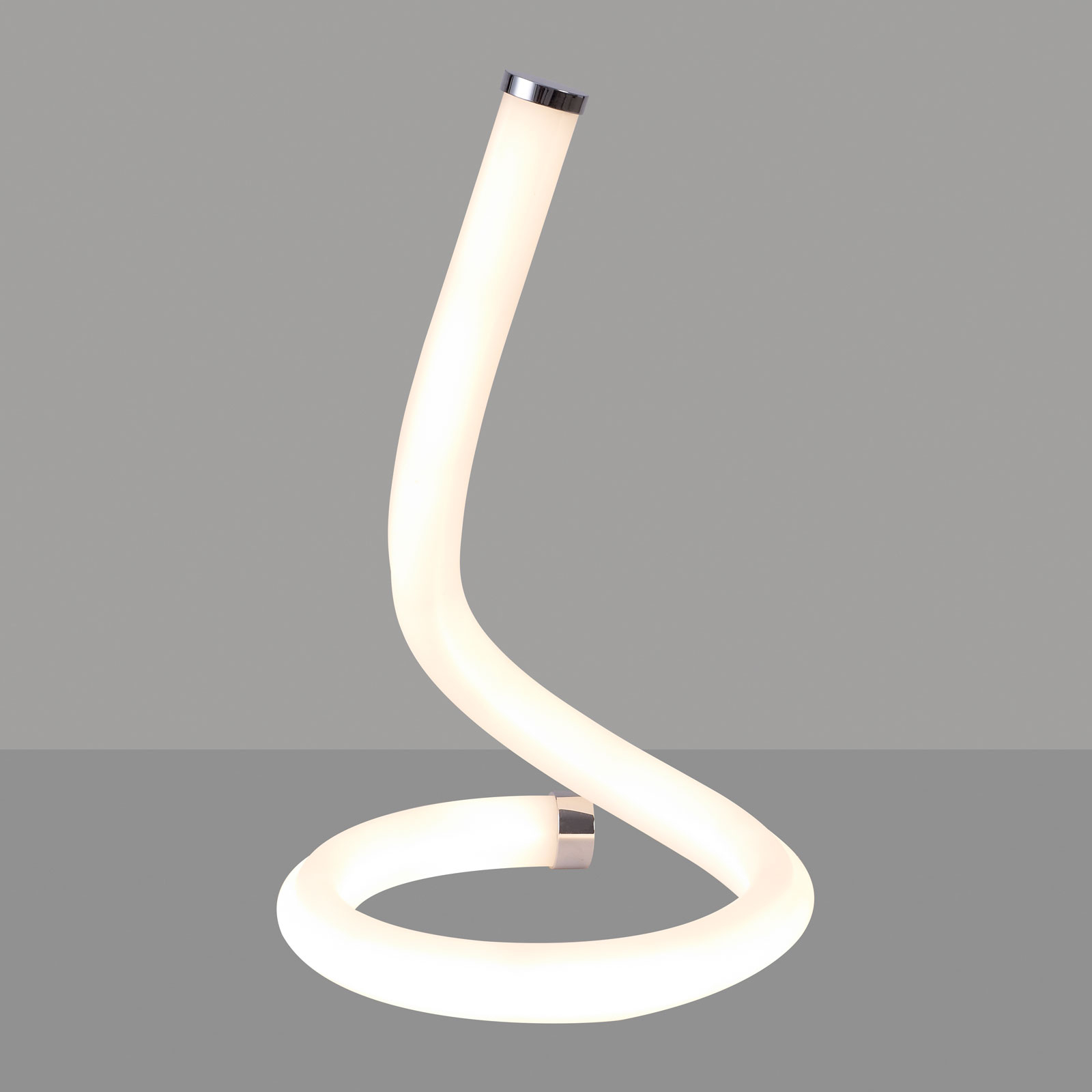 LED tafellamp Nur Line in chroom-wit
