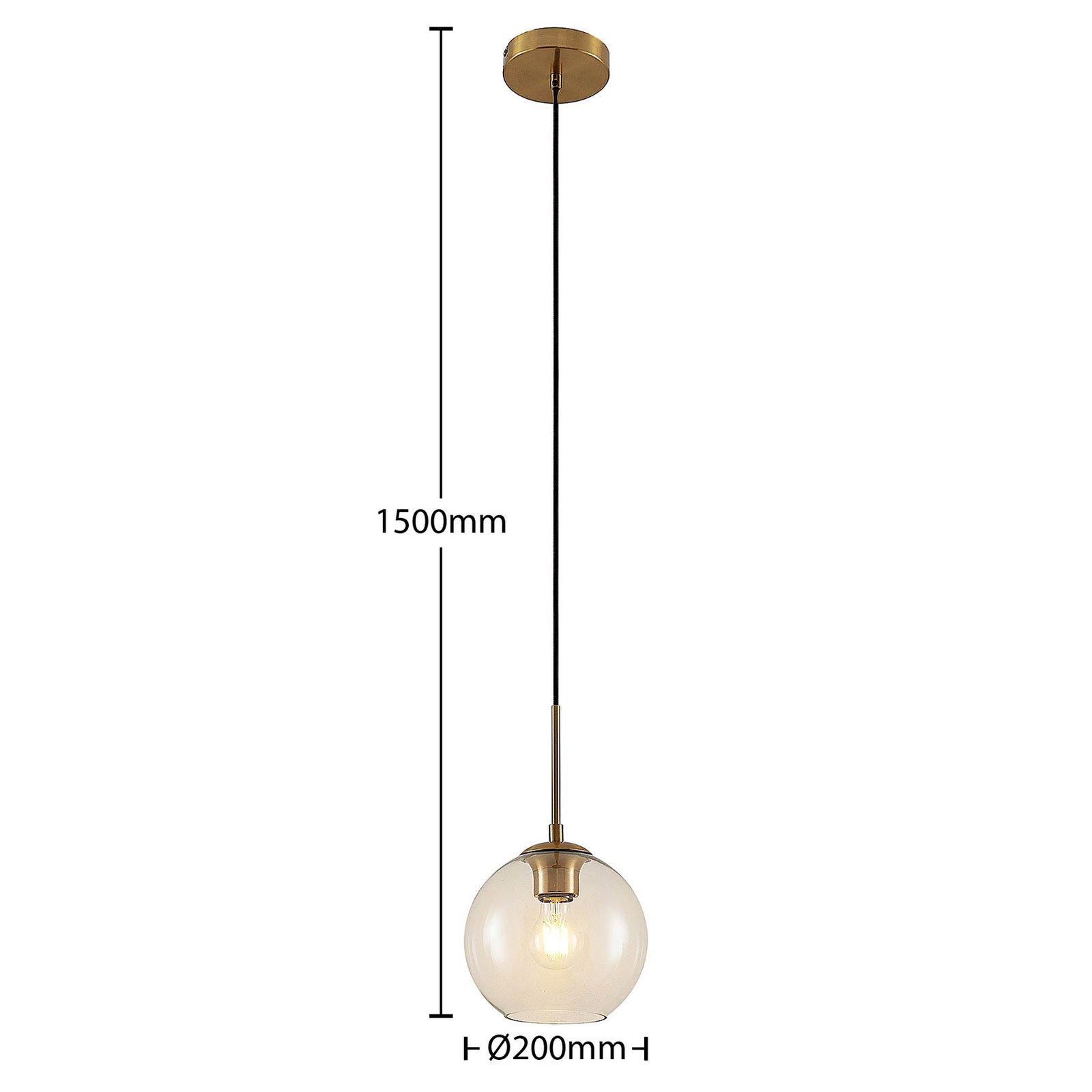 Tiruma Pendant Bronze - Lindby