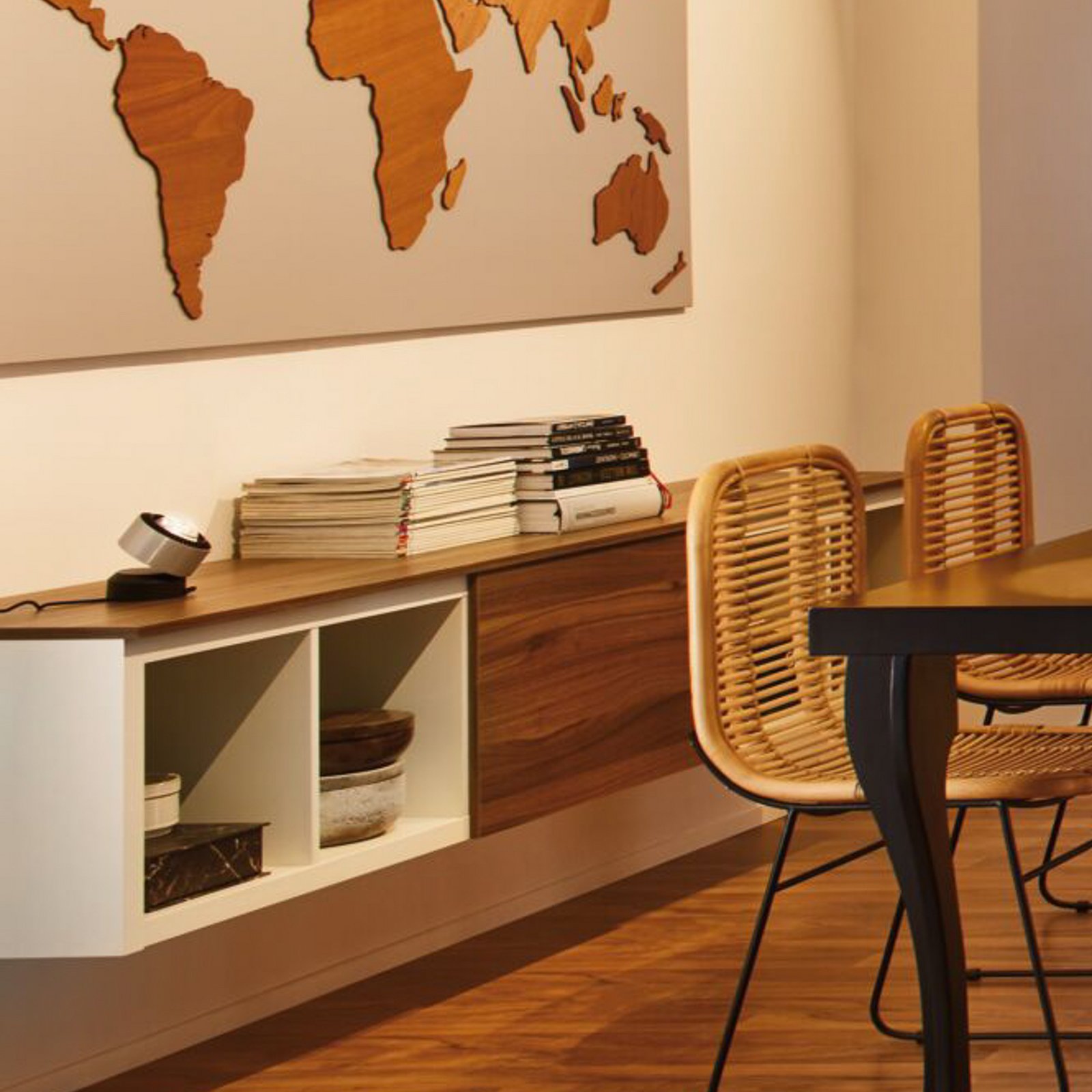 lampe à poser Aldan à intensité variable Noir/aluminium brossé - Paulmann