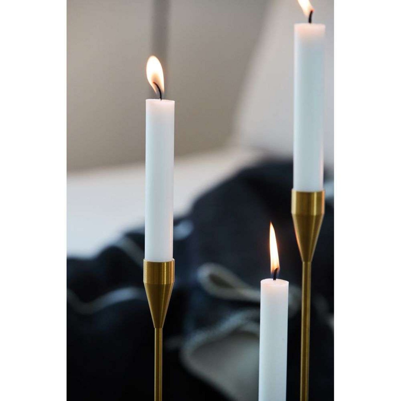 Saturn Suporte de Velas H36 Brass - Piet Hein