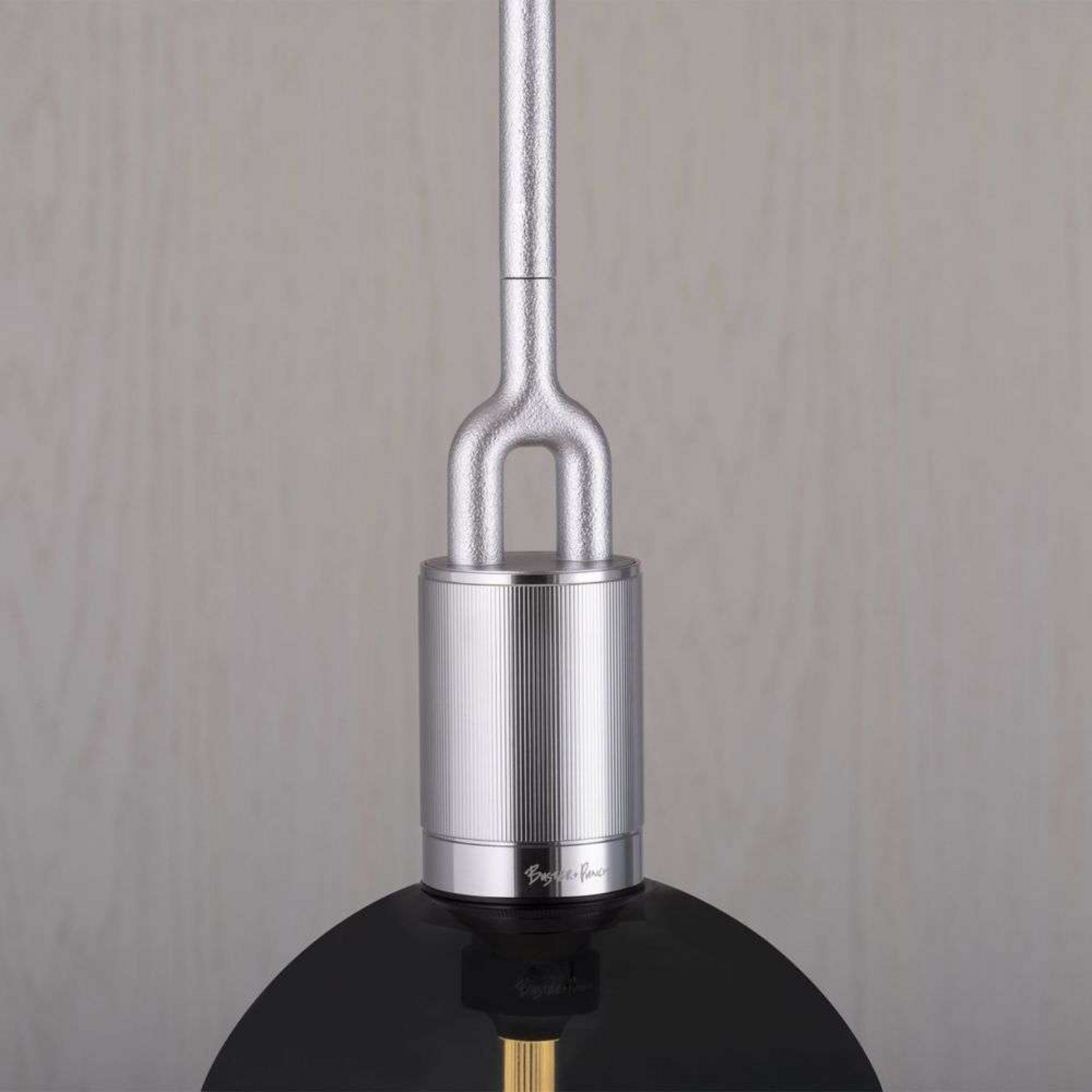 Forked Globe Lustră Pendul Dim. Large Smoked/Steel - Buster+Punch