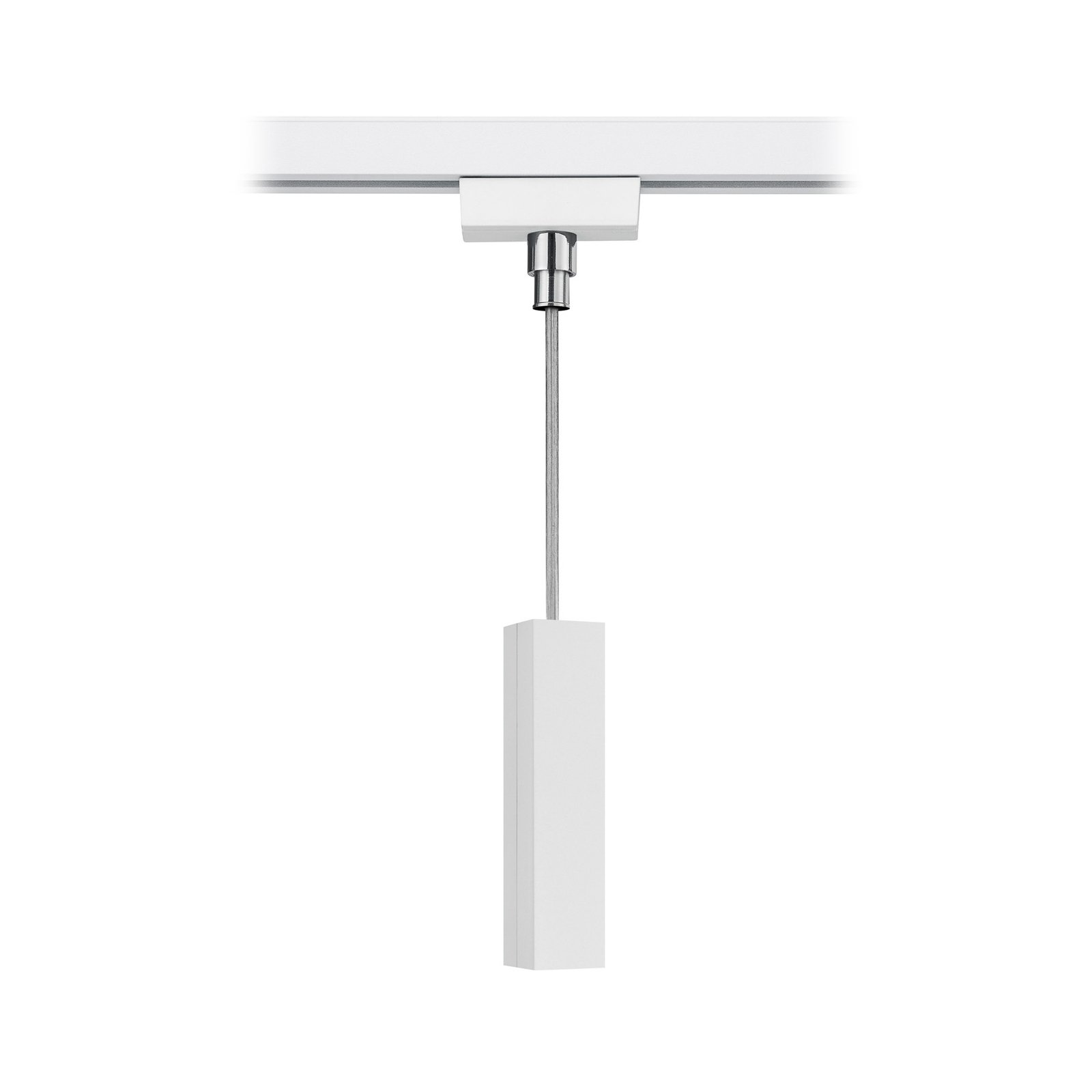Hanglamp-adapter voor DUOline stroomrail, mat wit