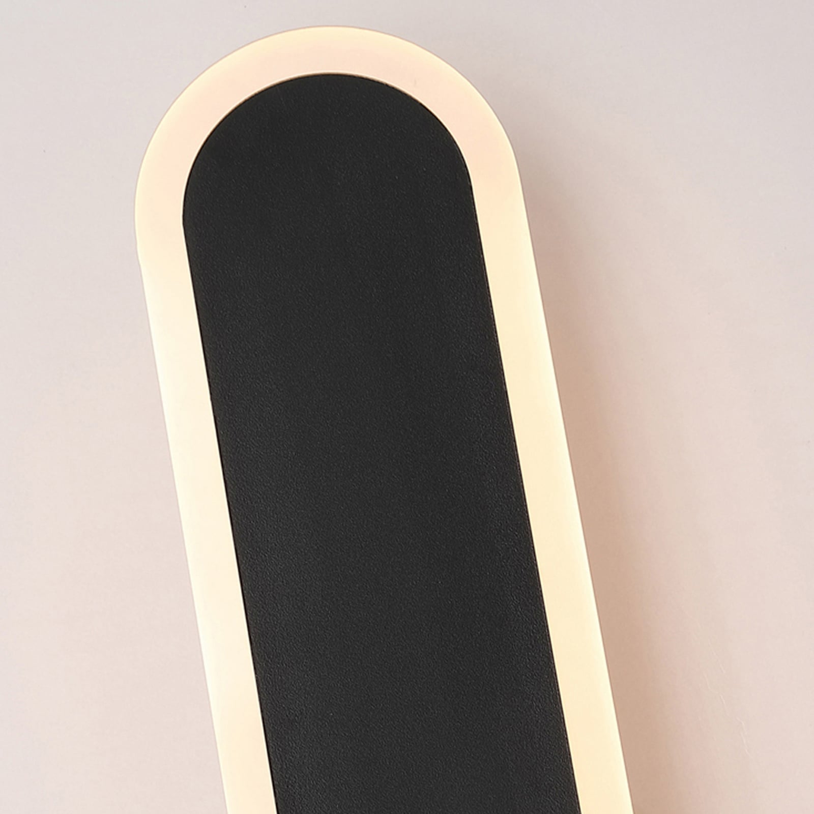 Applique da esterni LED Bordo Square 120 cm, nero, alluminio