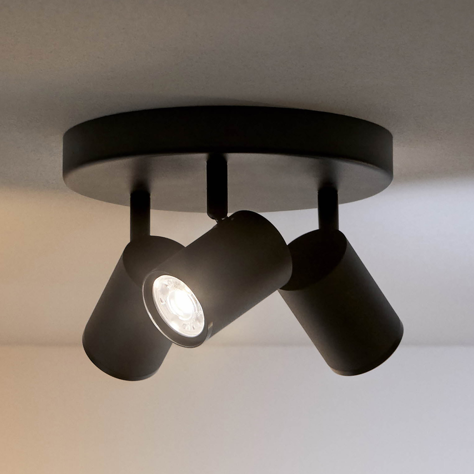 WiZ LED downlight Imageo, 3-bulb round