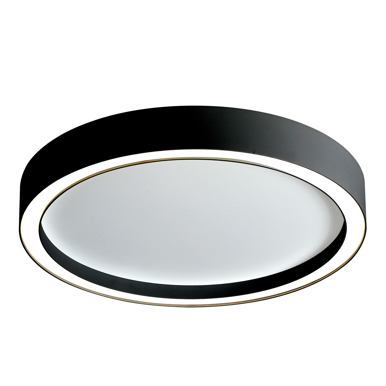 Bopp Aura LED-Deckenleuchte Ø 30cm weiß/schwarz