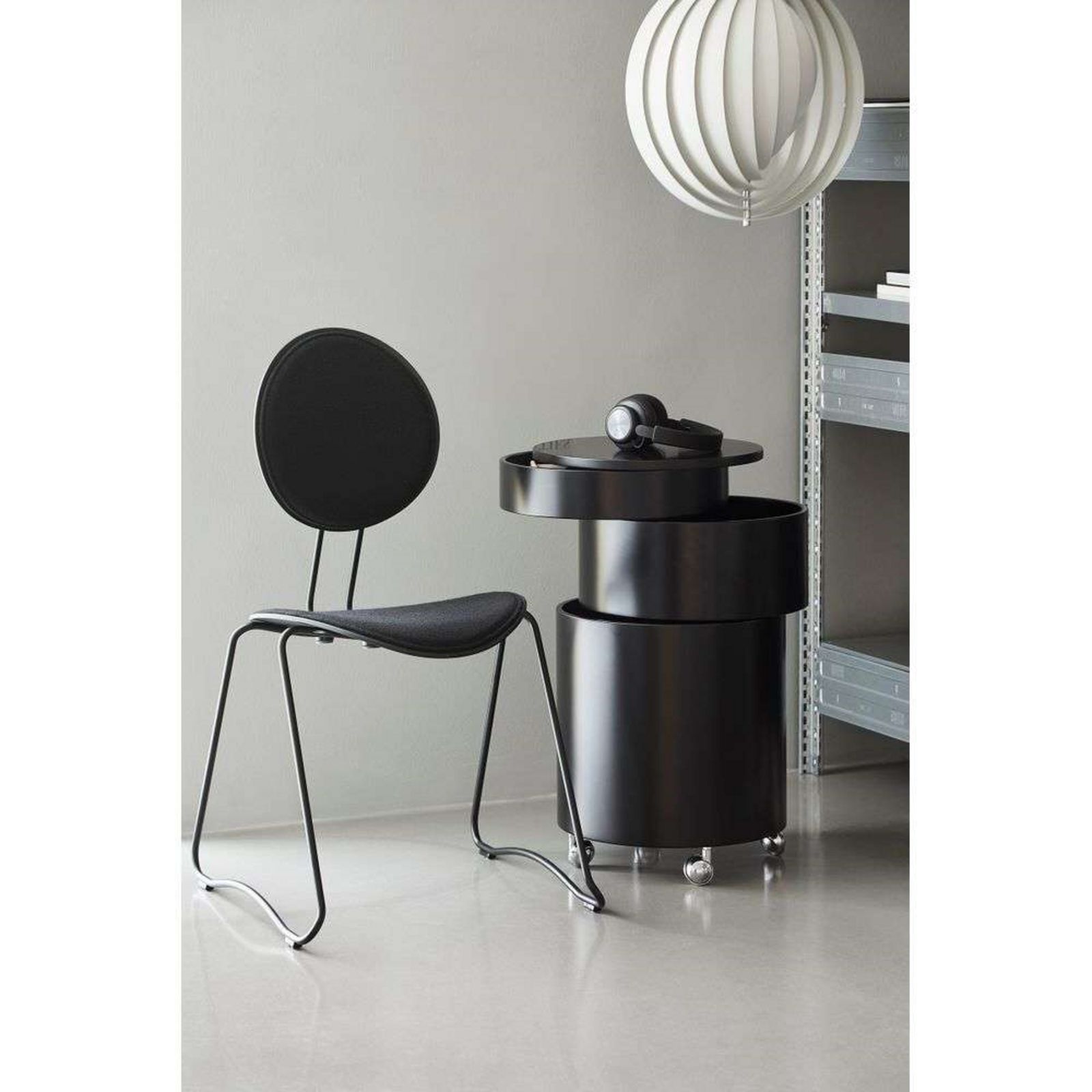 Barboy Side Table Black - Verpan