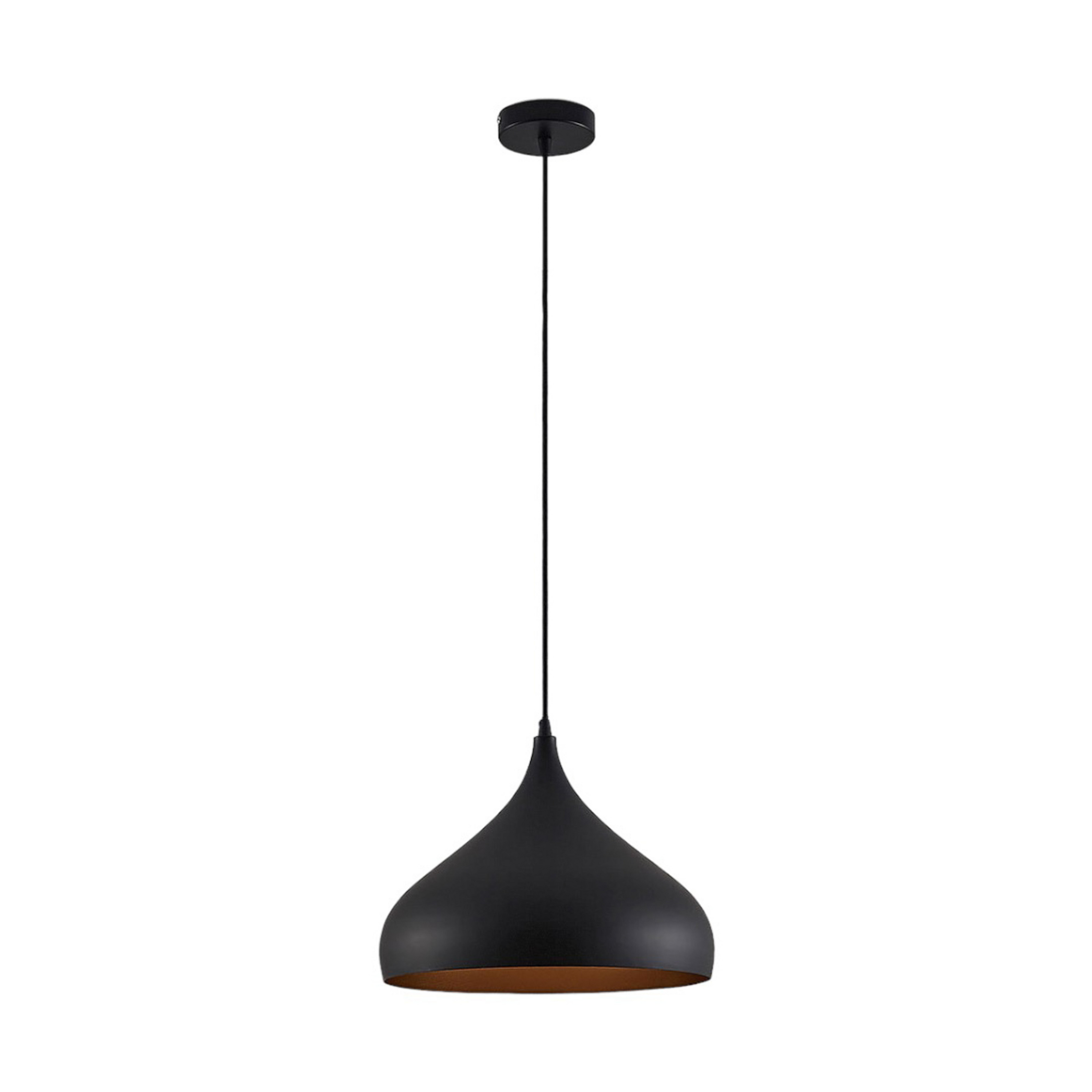Ritana Pendelleuchte Black/Gold - Lindby
