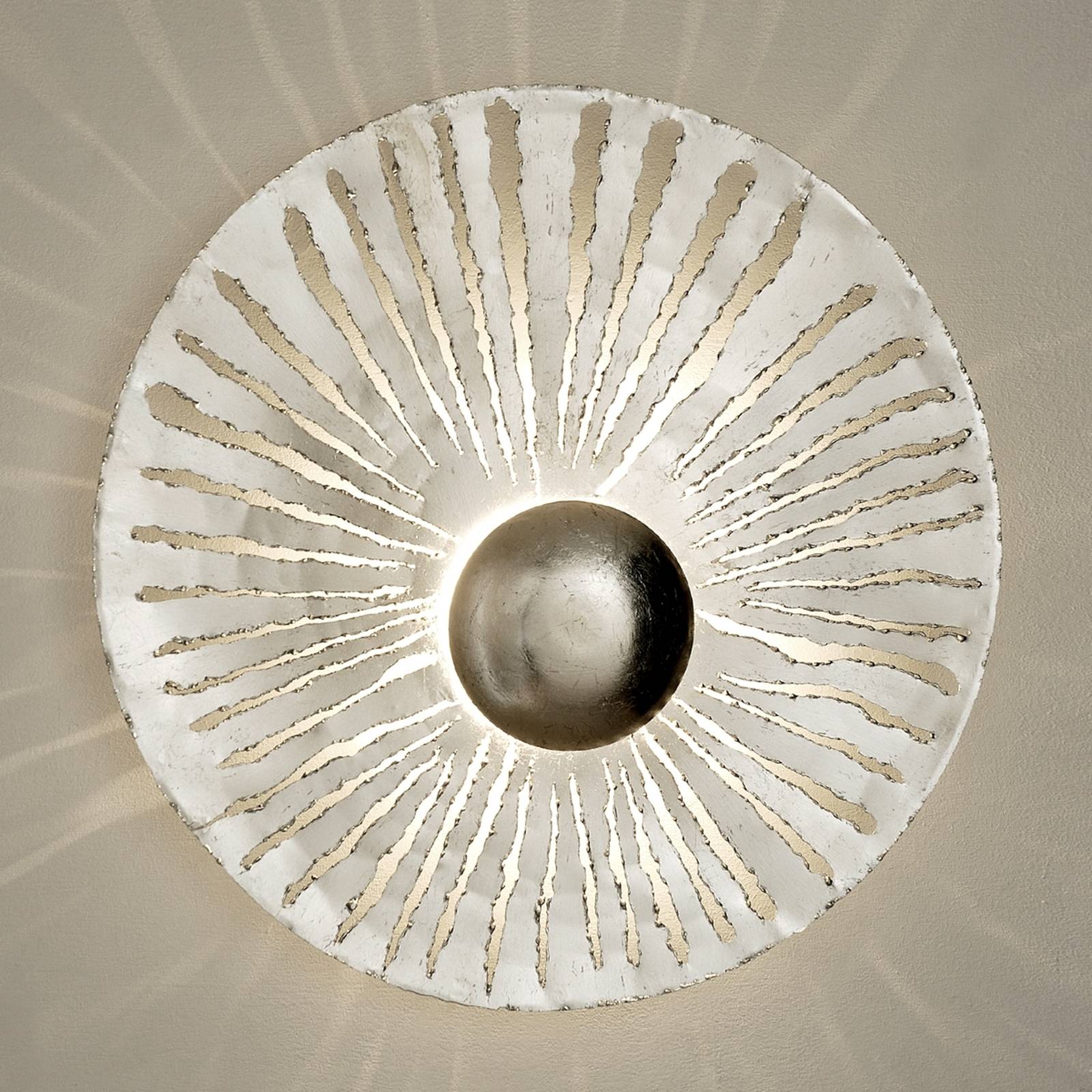 Image of Applique LED Pietro, forme ronde, argentée 4250151329932