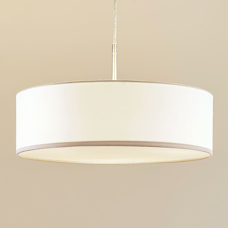 Hängeleuchte Sebatin, 40 cm, weiß