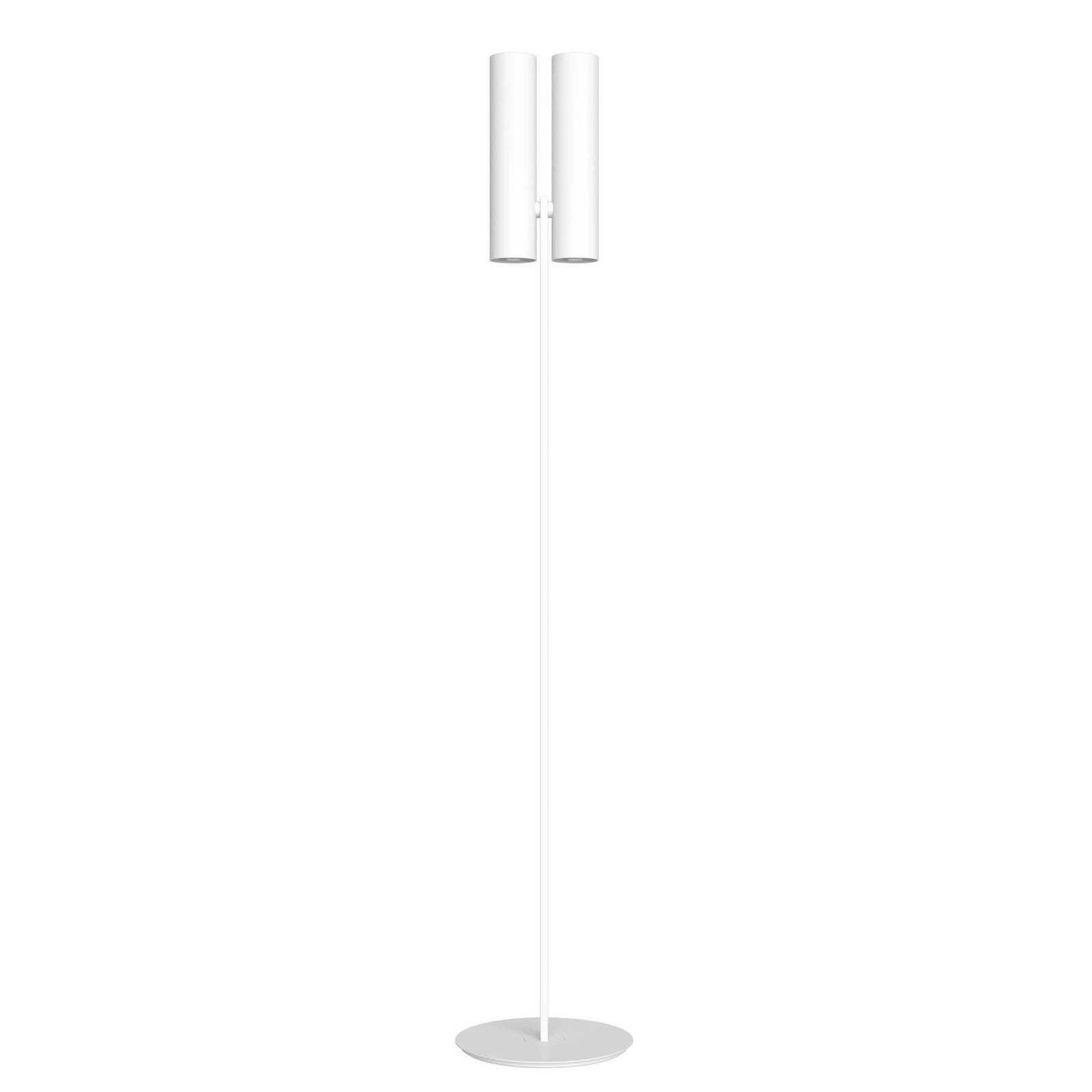 Rotaliana Designer Floor Lamp - Living / Dining Room - dimmable - White