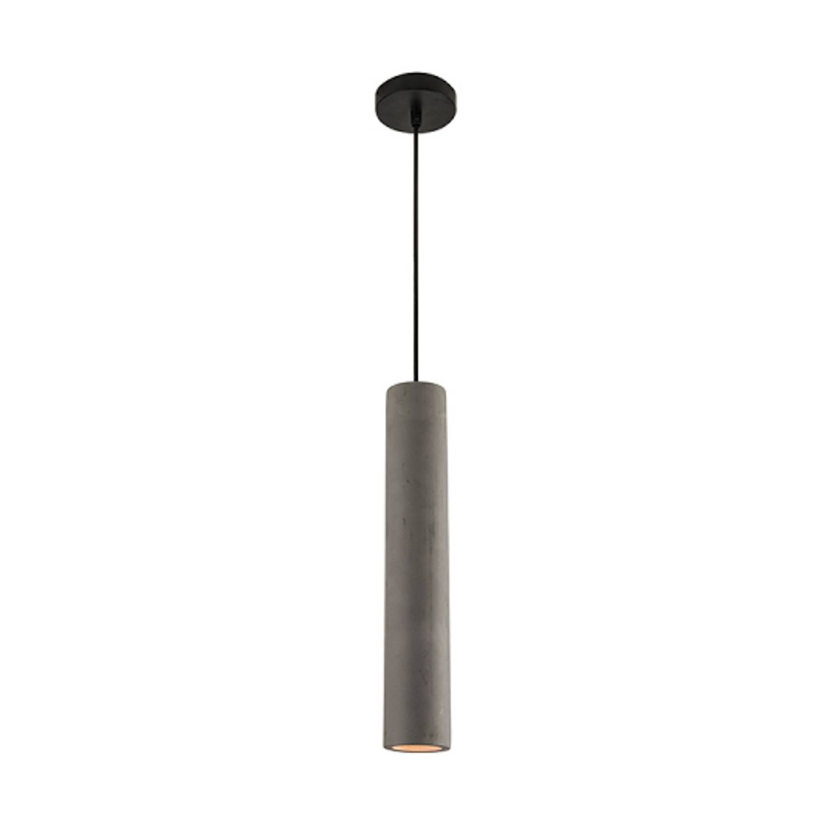 Larissa Lighting - Shumen Deckenpendelleuchte Beton 1x GU10