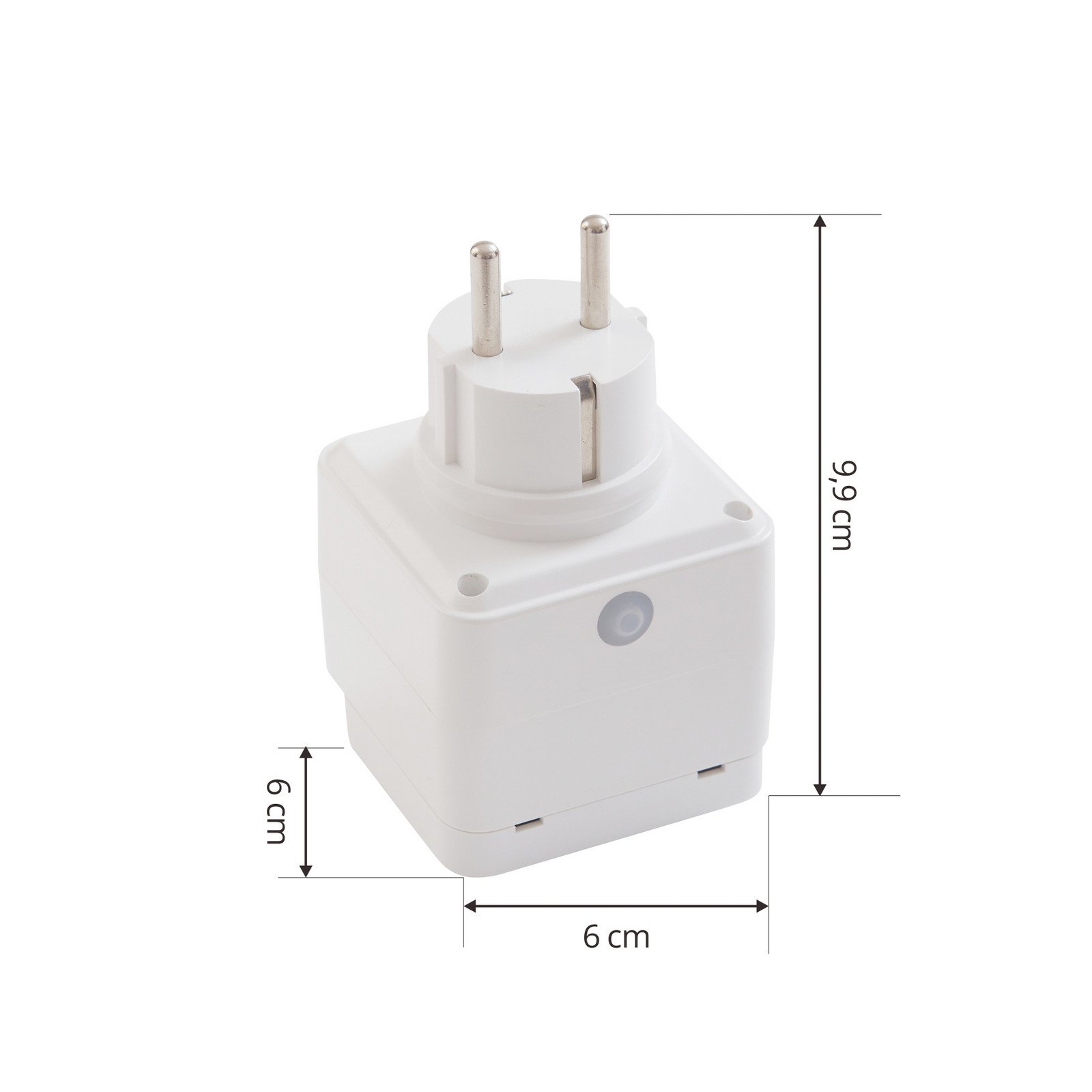 LUUMR Smart Plug Lykka EU WiFi Tuya interior exterior alb - Plastic