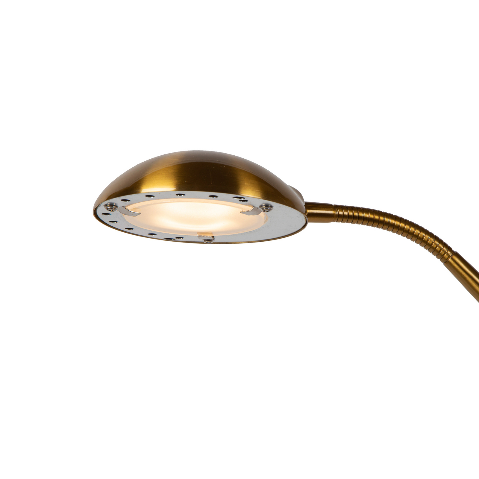 Piantana LED ZENITH, dorata, a 2 luci, altezza 180 cm, in metallo, dimmerabile Piantana LED ZENITH, dorata, a 2 luci, altezza 180 cm, in metallo, dimmerabile