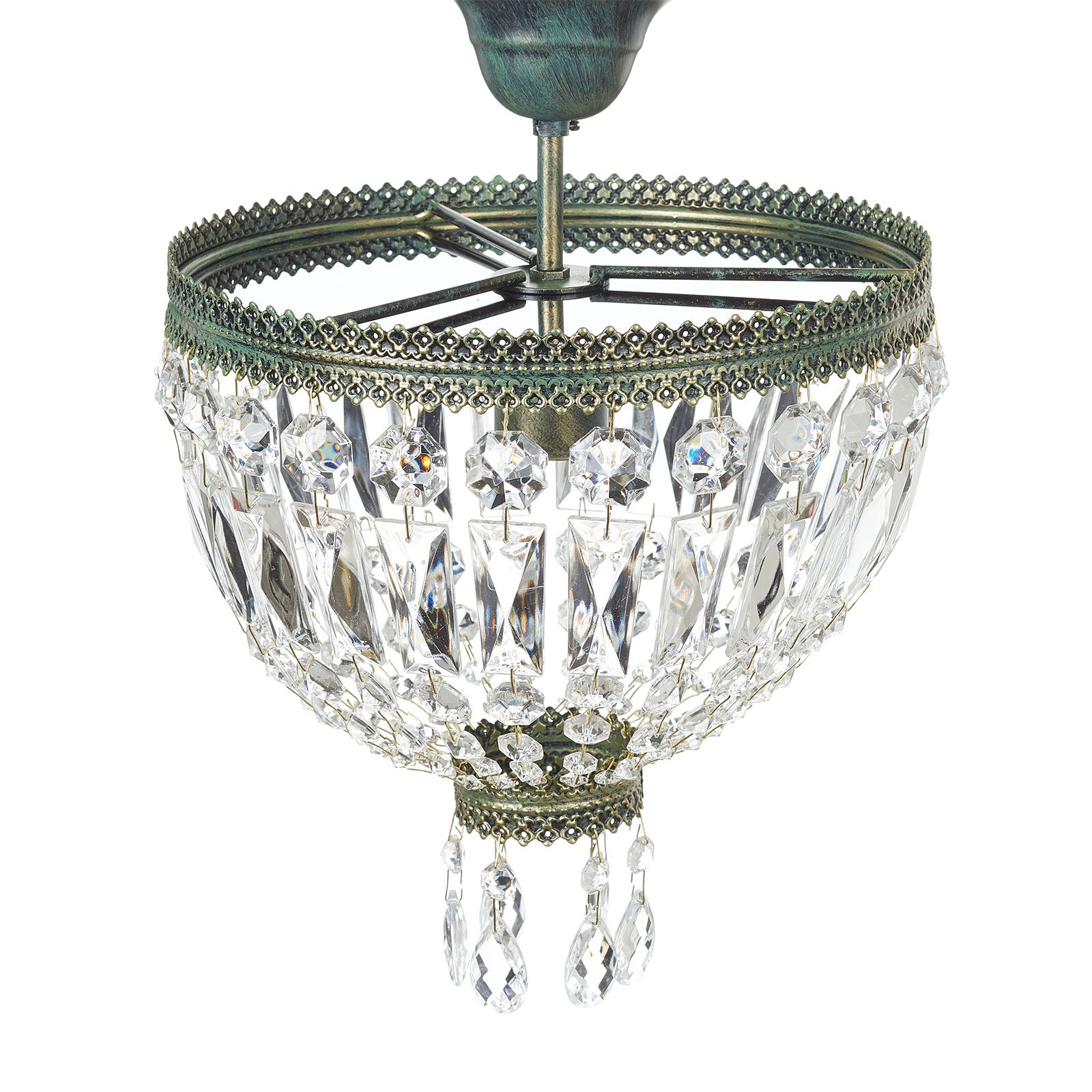 Lámpara de techo de cristal CUPOLA 30 cm