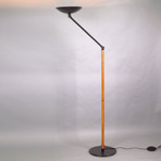 LED-Deckenfluter Lib V mit Dimmer höhenverstellbar