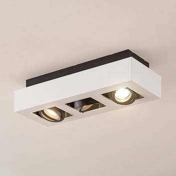 Arcchio Vince loftlampe, 36 x 14 cm i hvid