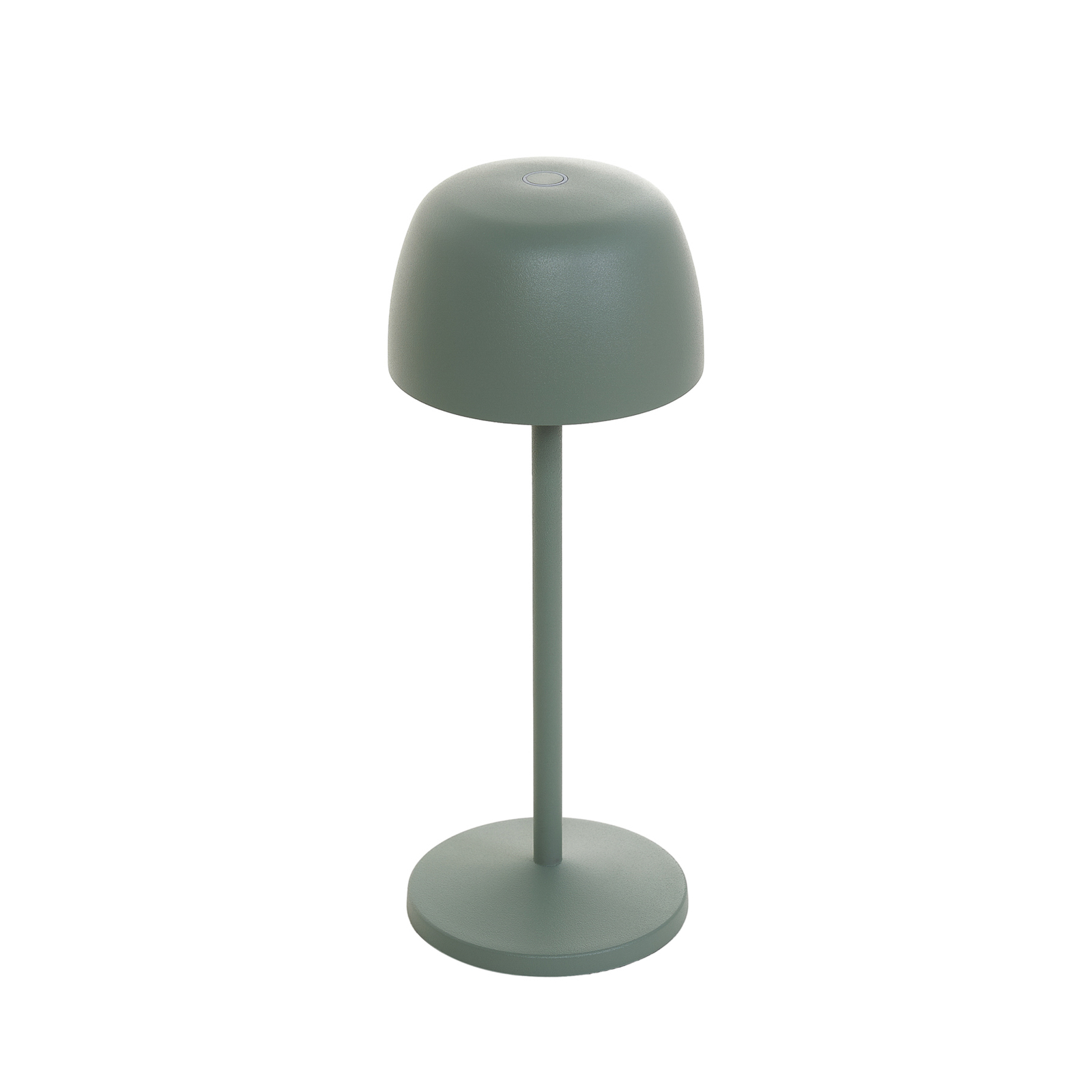 Nabíjateľná stolová lampa Lindby LED Arietty, šalviovo zelená, sada 2 ks