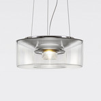 serien.lighting Curling Hänge 927 Triac Acryl klar