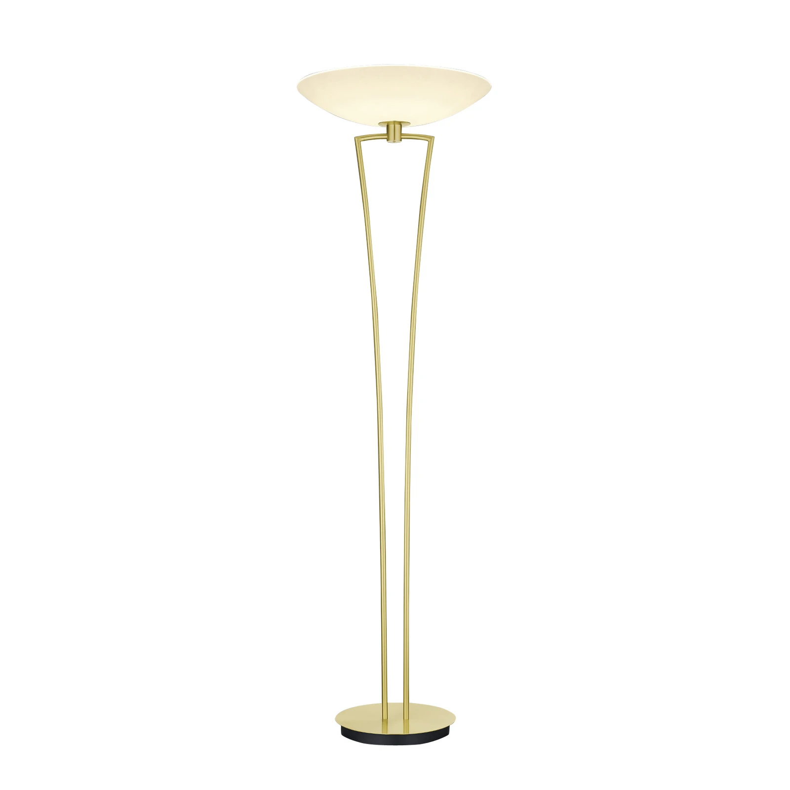 BANKAMP Lady LED álló lámpa, ZigBee, sárgaréz