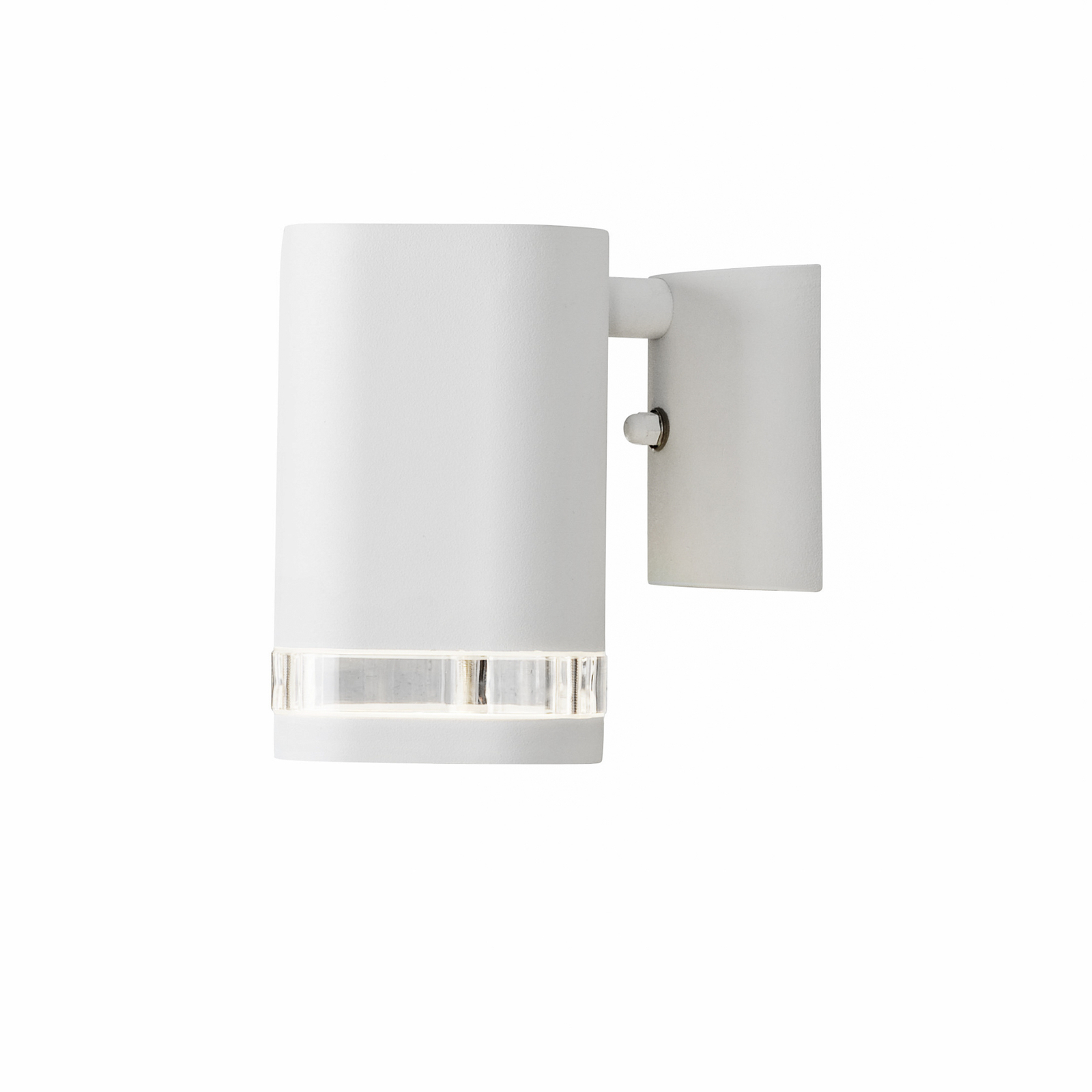 Modena outdoor wall light with slit, 1-bulb, white