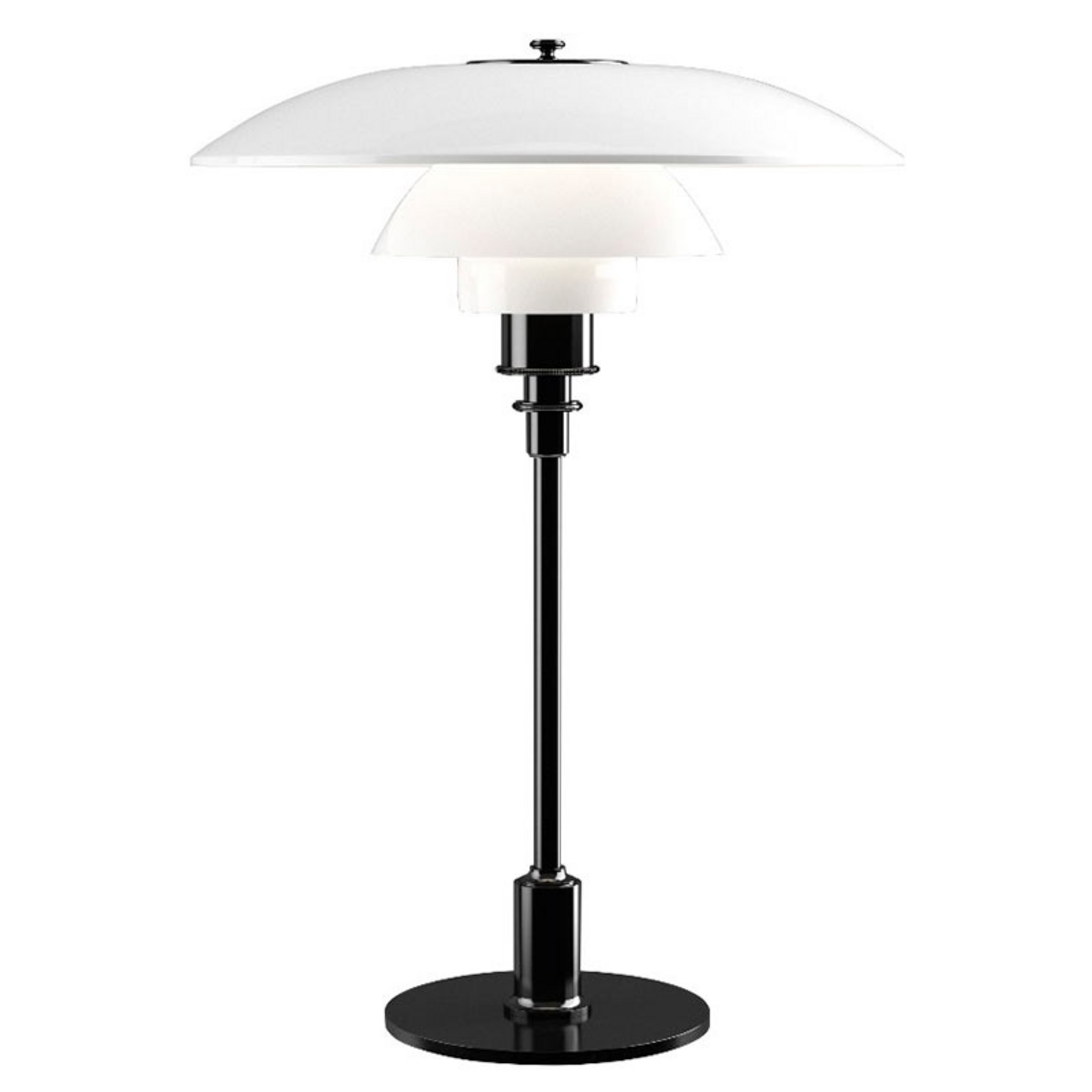 Ph 3½-2½ Lampe de Table Noir Métallisé - Louis Poulsen