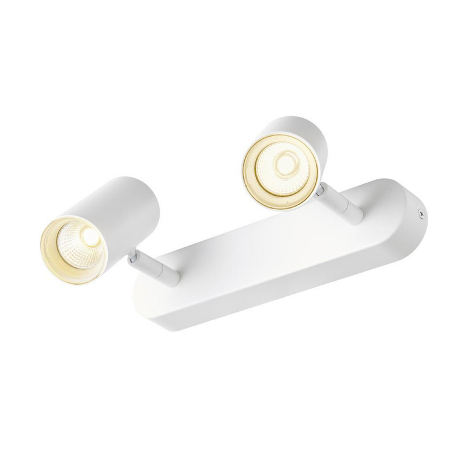 SLV LED plafondspot Noblo, wit, 2.700 K, lengte 24 cm