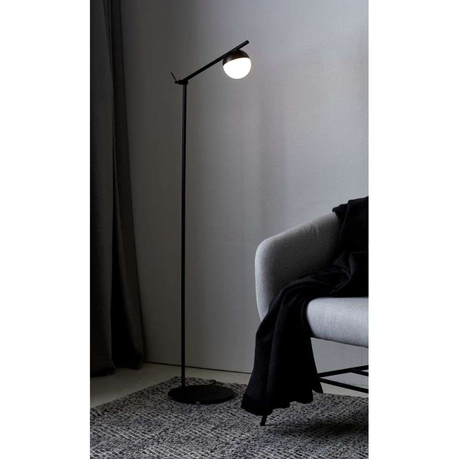 Contina Lampadar Black - Nordlux