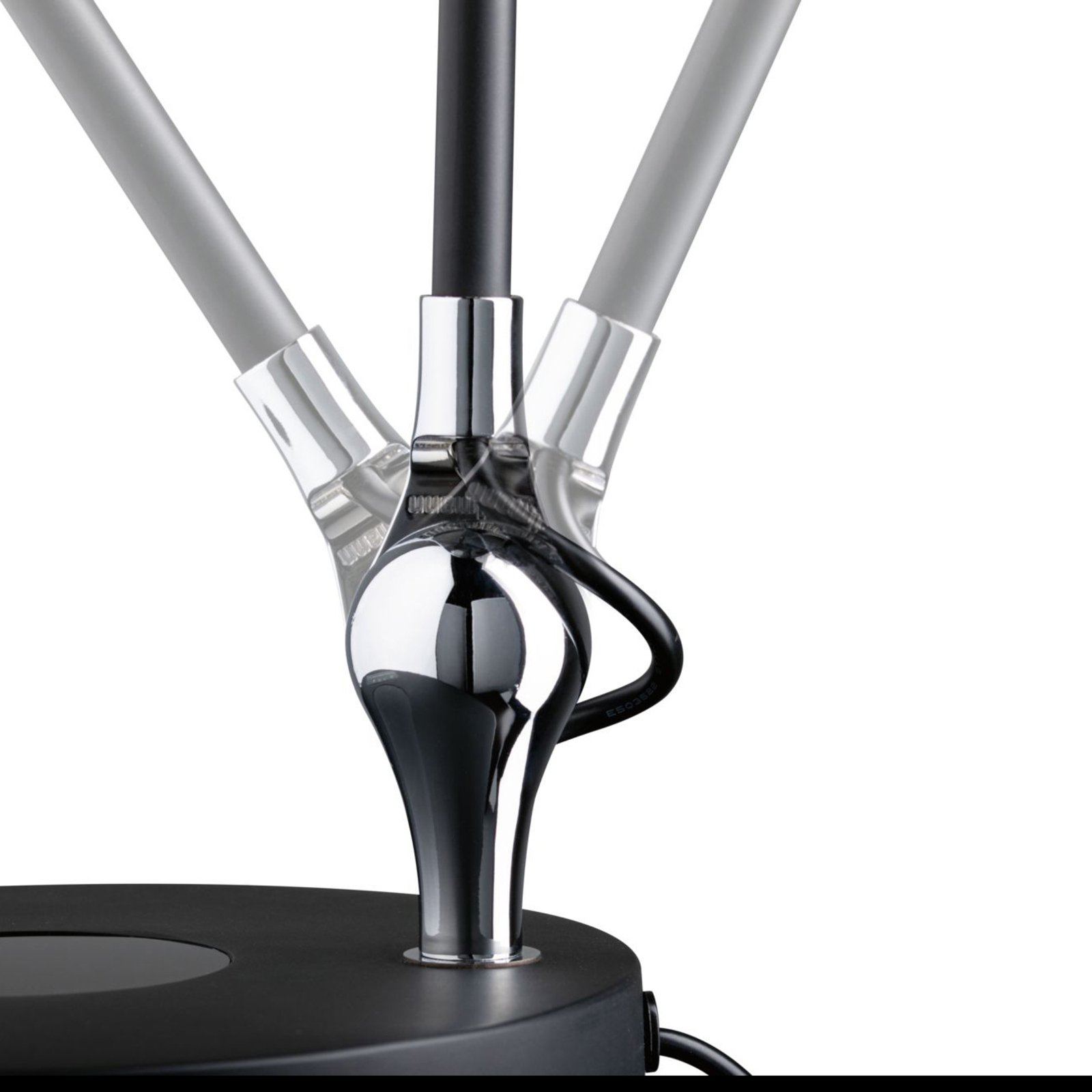 Numis Qi Bordslampa w/Qi Wireless Charging Svart - Paulmann