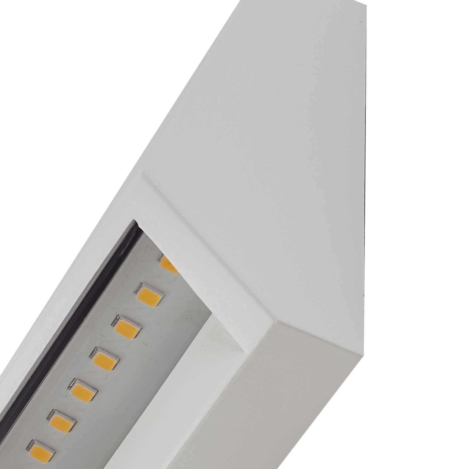 Lindby LED outdoor wall light Appeso, length 22 cm, set of 2