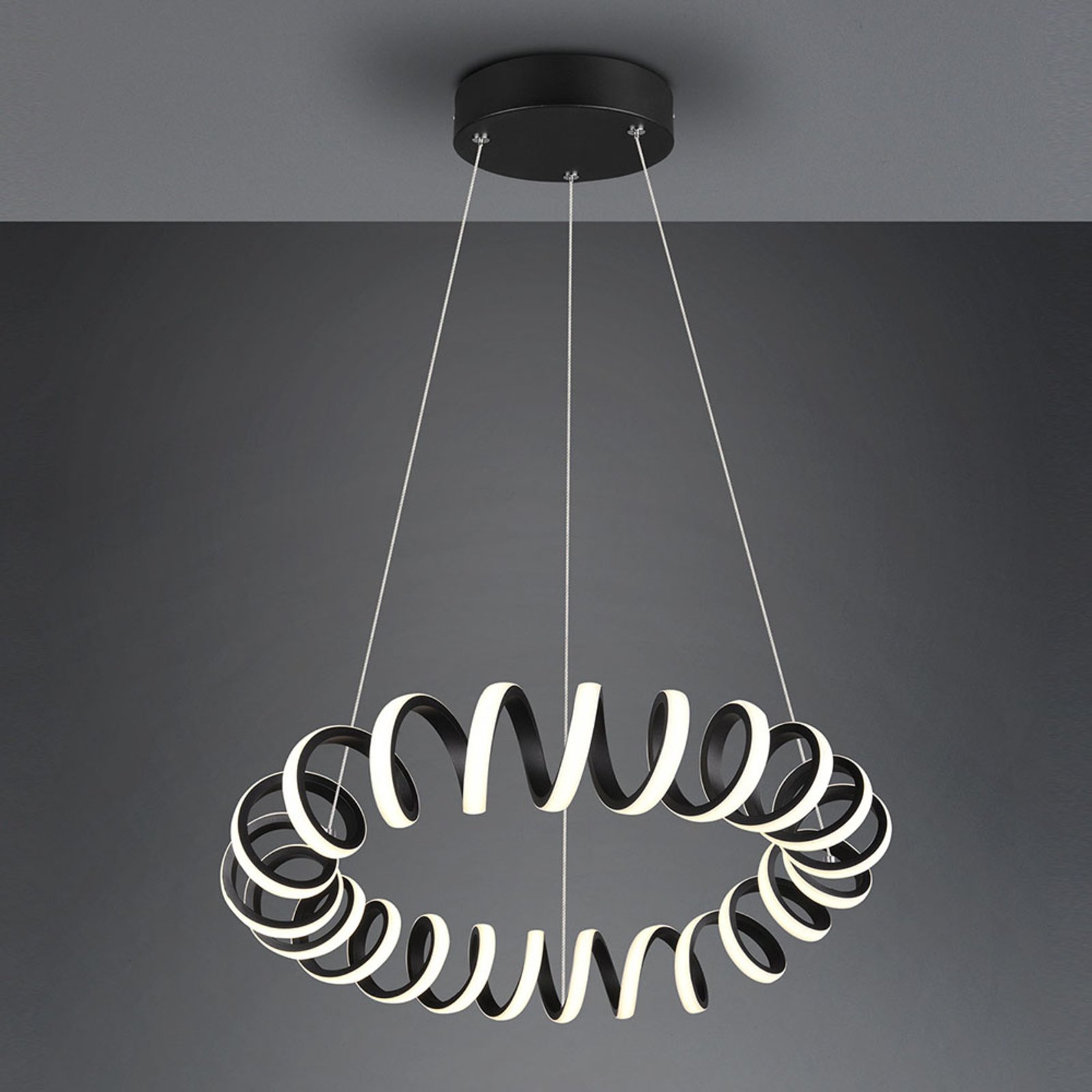 Curl LED pendant light, Switchdim function