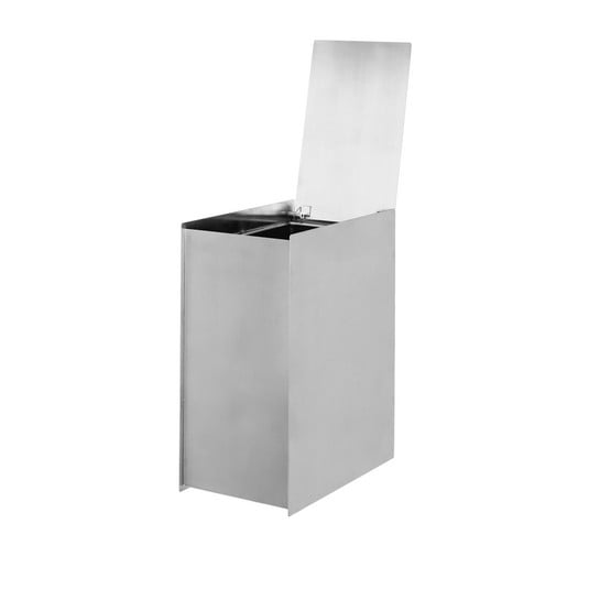 Sama roskakori, ruostumaton teräs, korkeus 25 cm - ferm LIVING