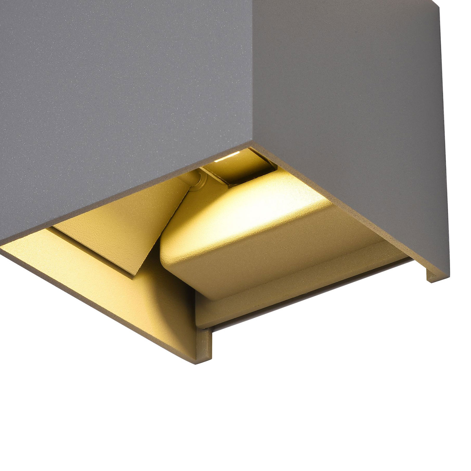 LED-Außenwandleuchte Fulton, 10x10cm