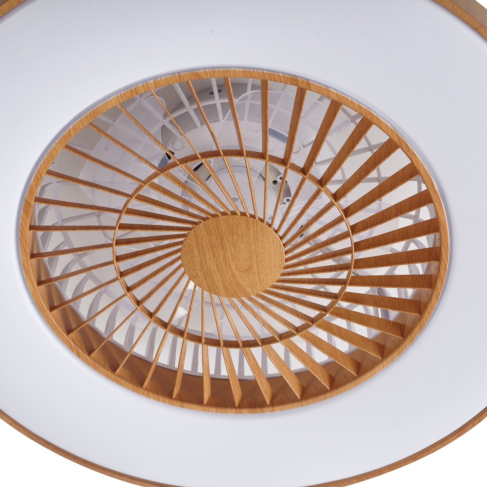 Teleo LED Kattotuuletin CCT Puu - Lindby