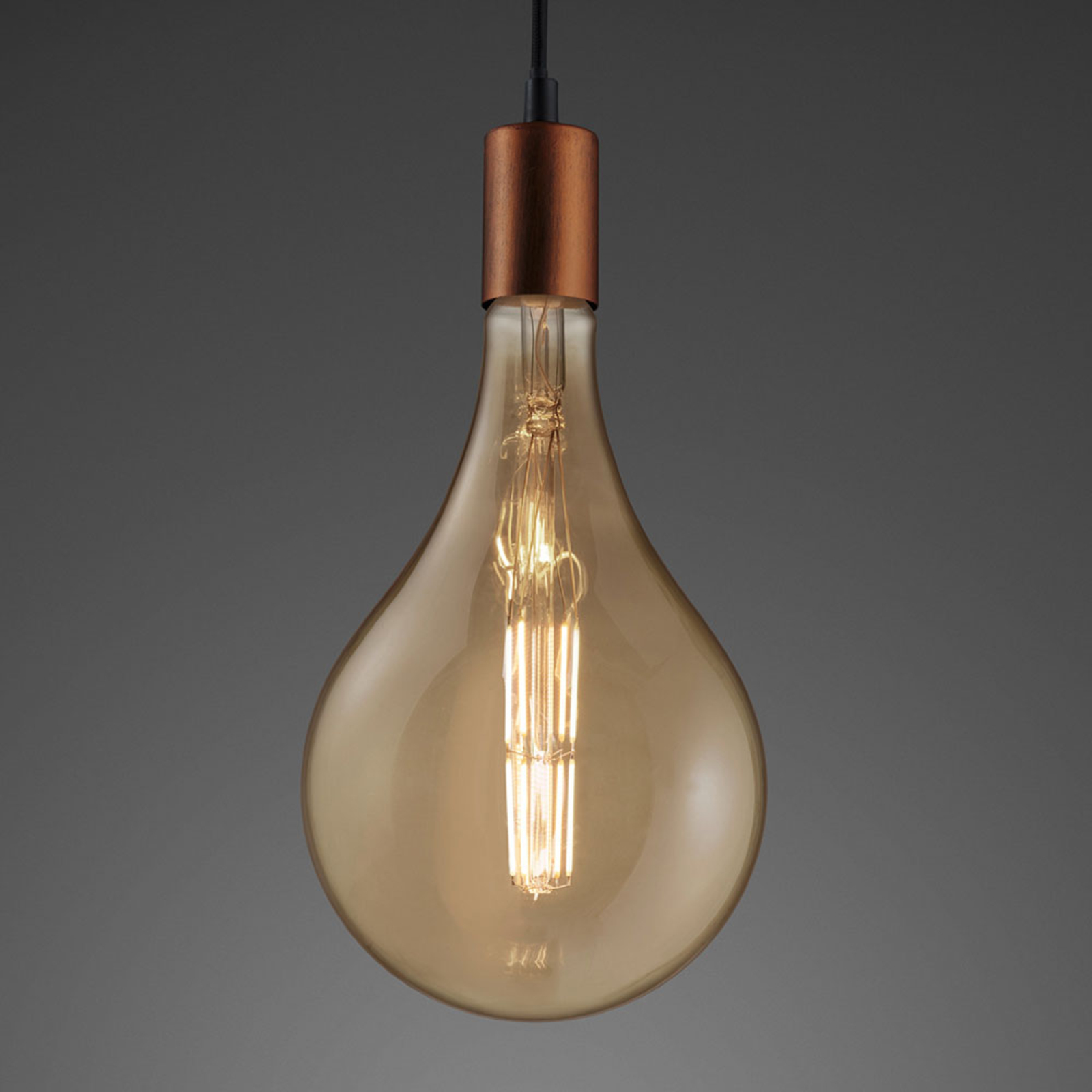 Reality Leuchten WiZ E27 Giant golf ball LED bulb 7W CCT filament, glass, E27, 7 W, energy efficiency: A+, L: 31 cm