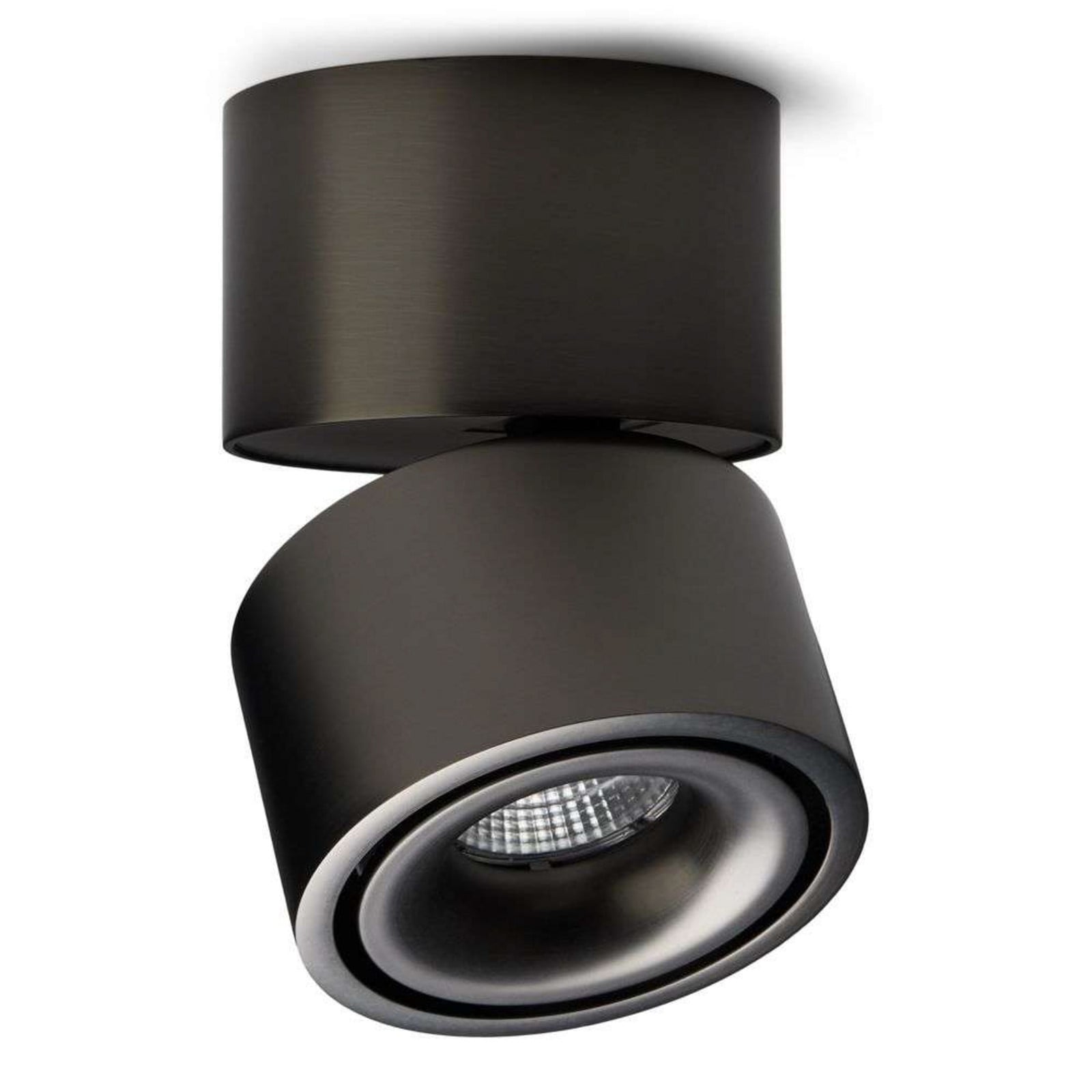 Easy Mini W75 LED Påbygningsspot 2700K Titanium ANTIDARK - Stue - Aluminium billede