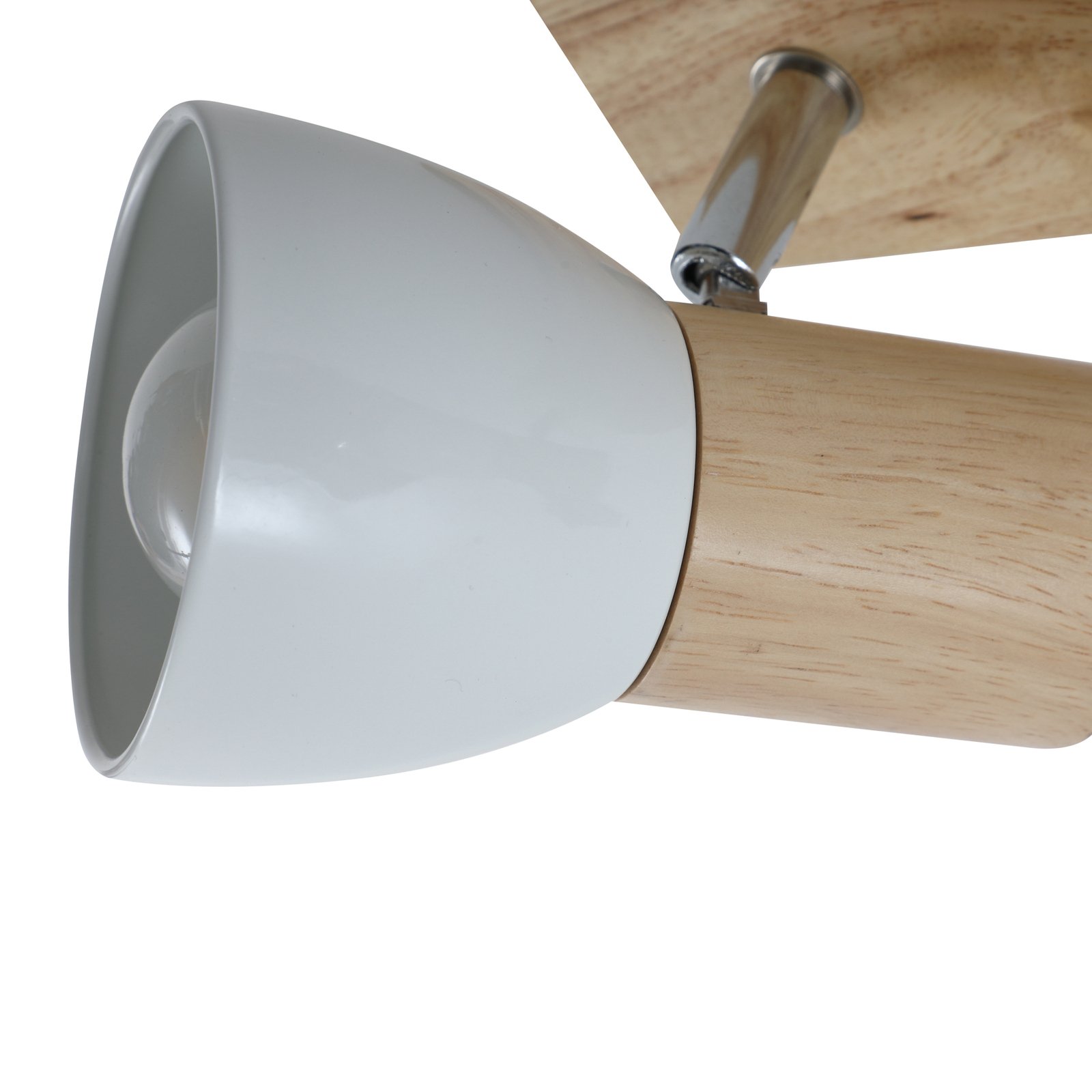 Thorin 3 Plafonnier Wood/White - Lindby