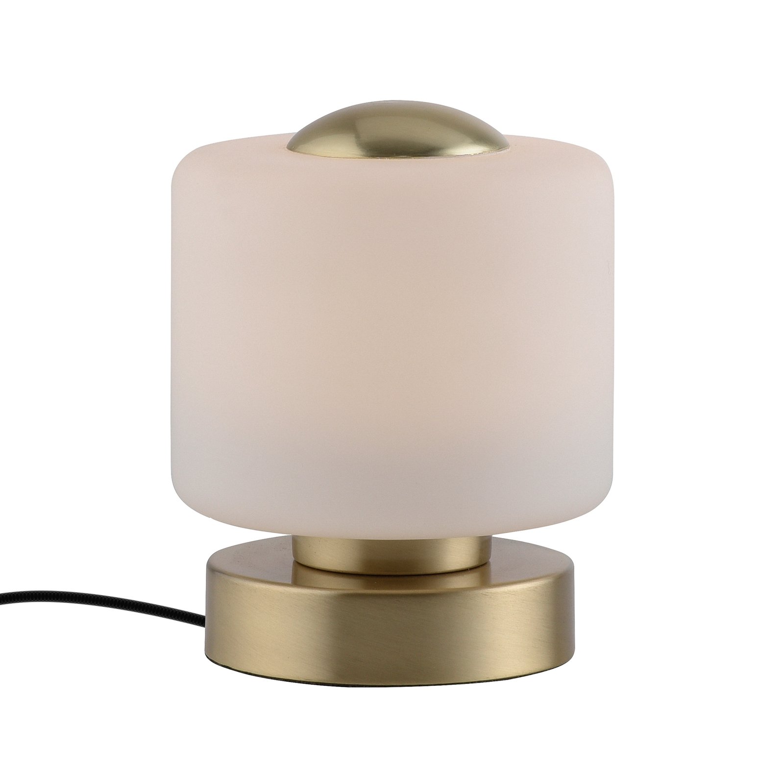 Paul Neuhaus LED table lamp Bota, glass, dimmable, 15cm high