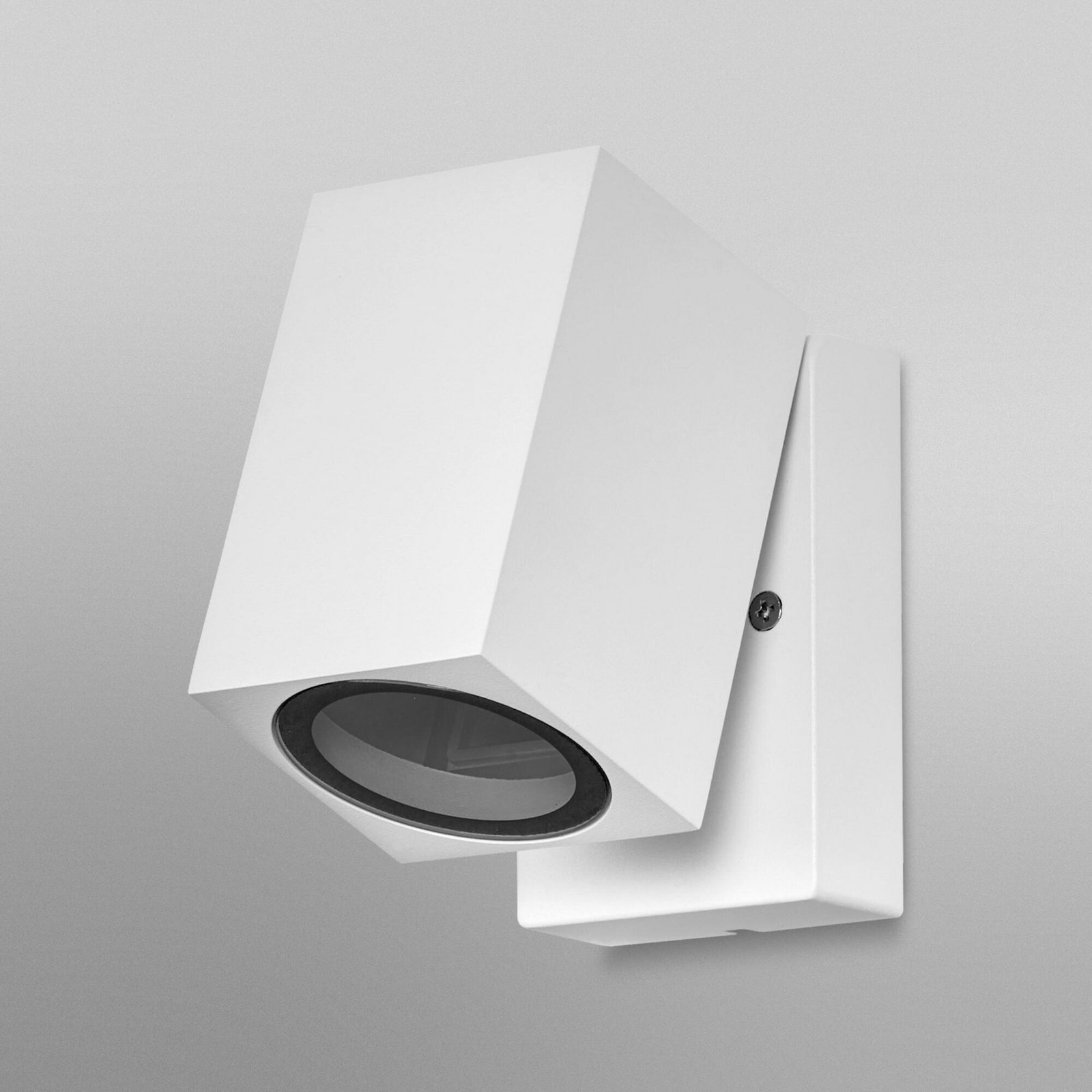 Candeeiro de parede exterior OSRAM ENDURA CLASSIC CUBE, metal branco IP44