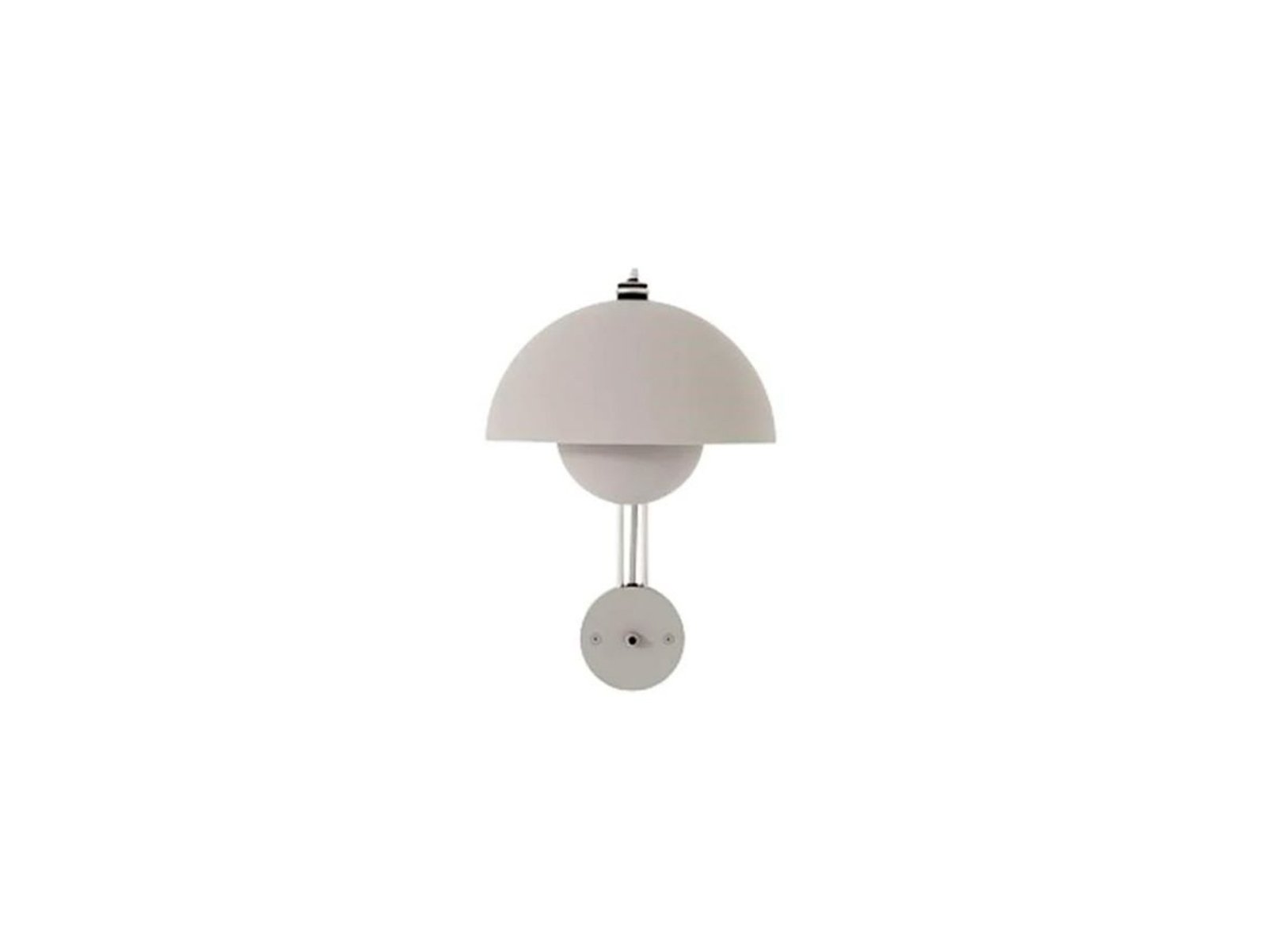 Flowerpot VP8 Zidna Lampa Matt Light Grey - &Tradition